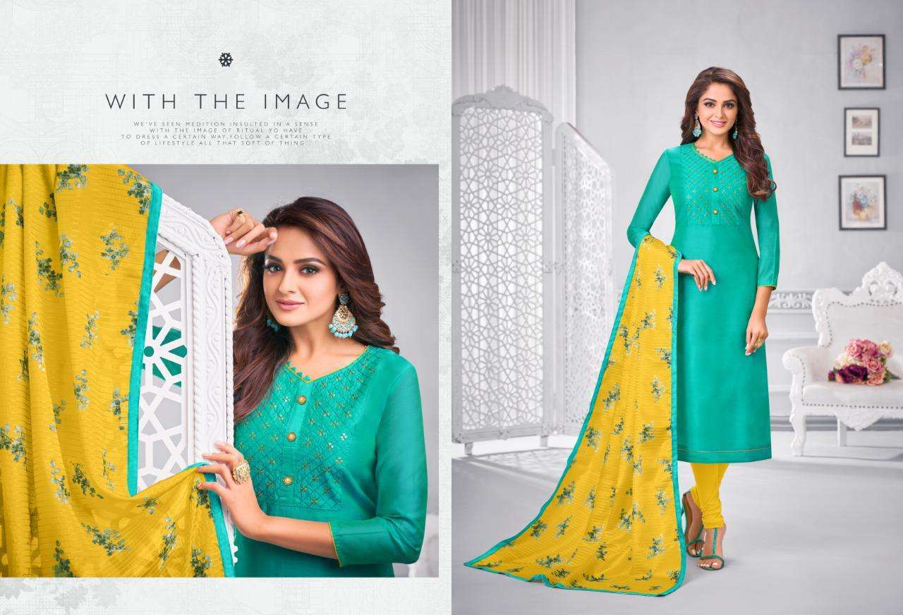 DESTINY BY SHAGUN LIFESTYLE 1001 TO 1012 SERIES BEAUTIFUL SUITS STYLISH FANCY COLORFUL PARTY WEAR & ETHNIC WEAR MODAL WITH PATTERN DRESSES AT WHOLESALE PRICE