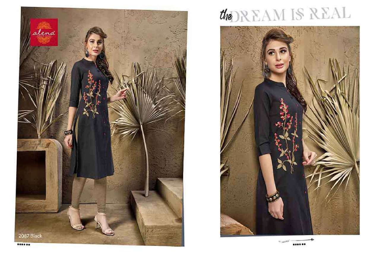 TANTRA BY ALENA 2084-A TO 22084-B SERIES BEAUTIFUL STYLISH FANCY COLORFUL CASUAL WEAR & ETHNIC WEAR COTTON FLEX PRINTED KURTIS AT WHOLESALE PRICE