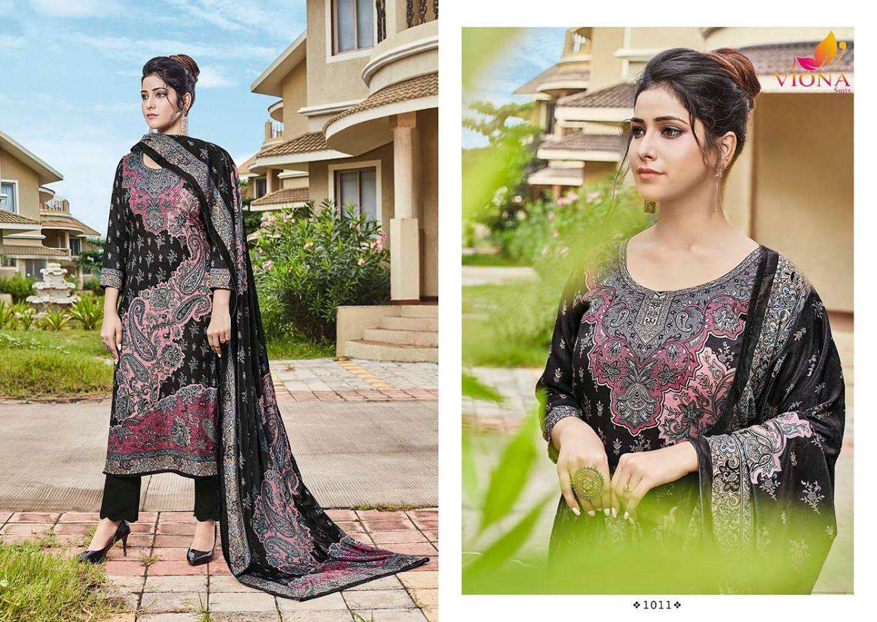 AZBIRA BY VIONA SUITS 1009 TO 1016 SERIES BEAUTIFUL STYLISH DESIGNER PRINTED AND EMBROIDERED PARTY WEAR OCCASIONAL WEAR HEAVY PASHMINA DIGITAL PRINTED DRESSES AT WHOLESALE PRICE
