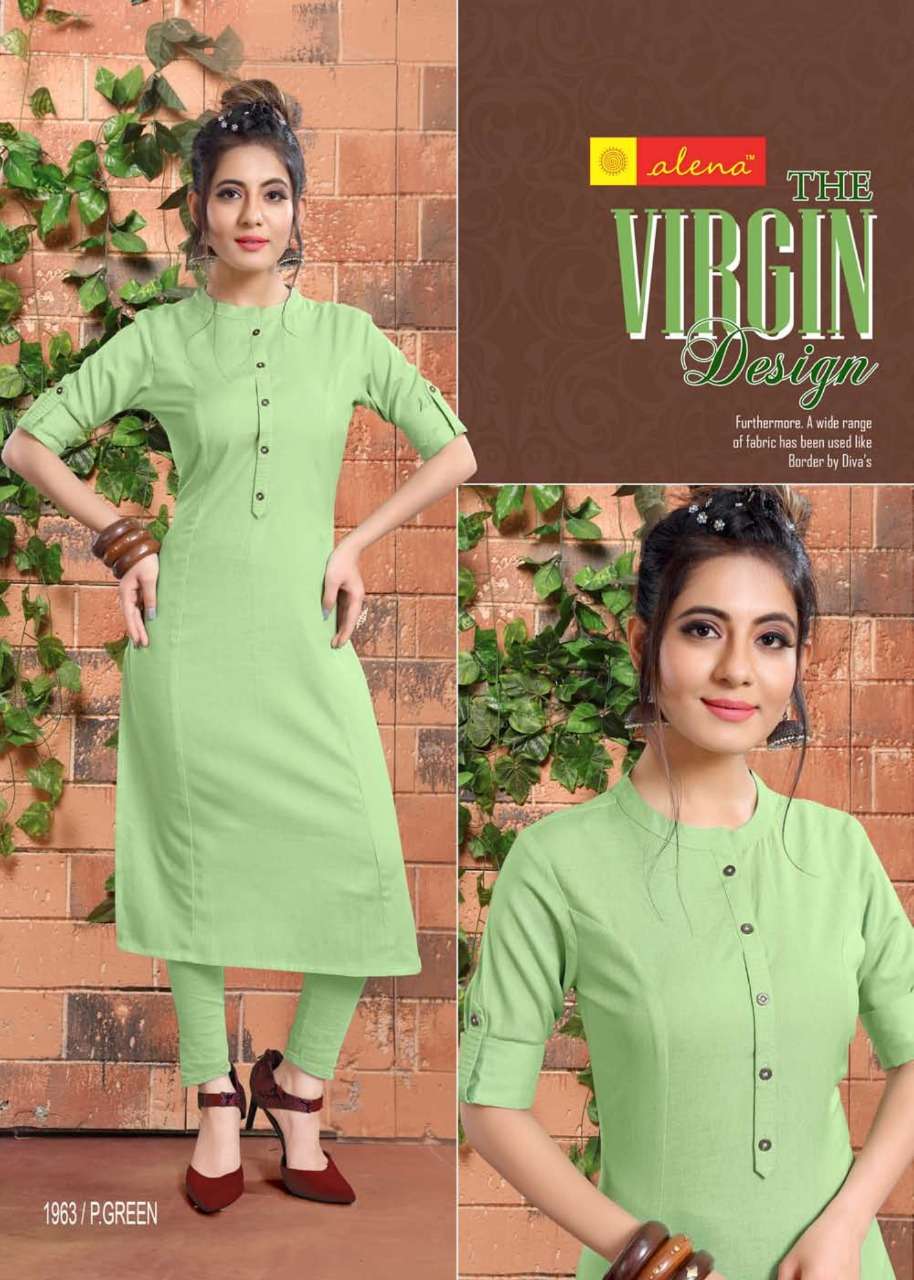COCKTAIL BY ALENA 01 TO 10 SERIES BEAUTIFUL STYLISH FANCY COLORFUL CASUAL WEAR & ETHNIC WEAR COTTON FLEX KURTIS AT WHOLESALE PRICE