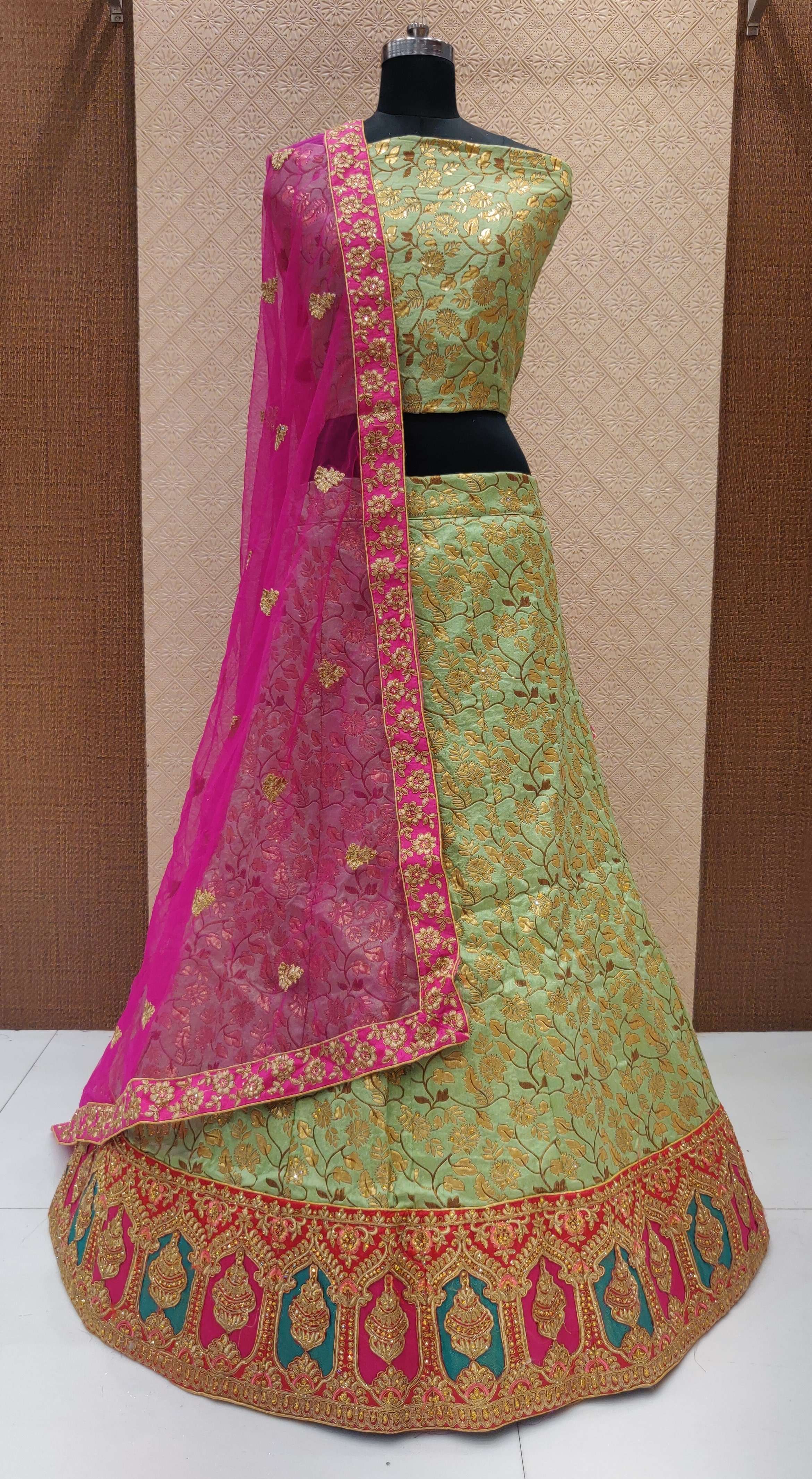 MAYRA BY FASHID WHOLESALE 1001 TO 1008 SERIES INDIAN DESIGNER TRADITIONAL WEAR COLLECTION BEAUTIFUL STYLISH FANCY COLORFUL PARTY WEAR & OCCASIONAL WEAR BANARASI LEHENGAS AT WHOLESALE PRICE
