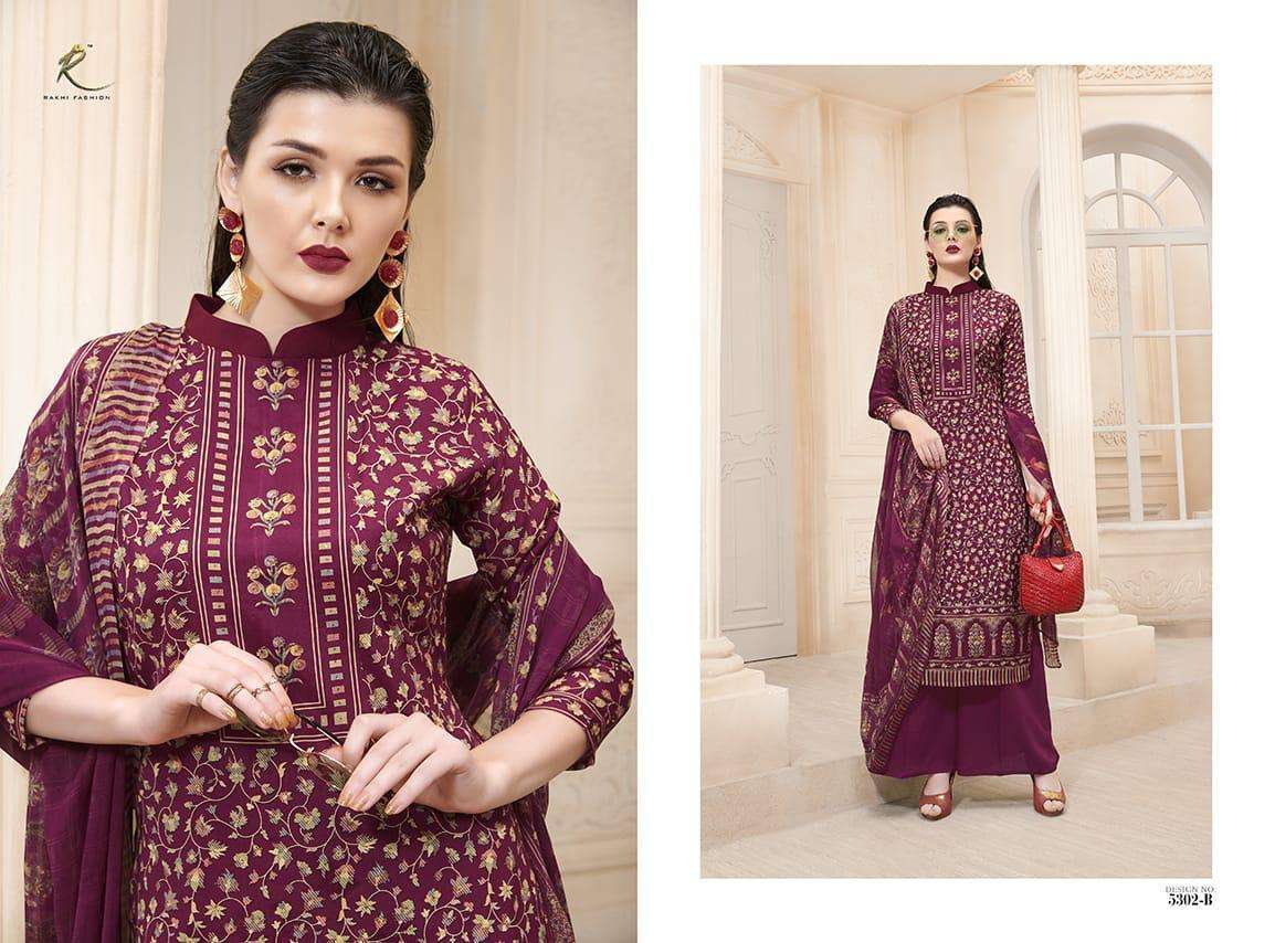 PARAMPARA BY RAKHI FASHION 5301-A TO 5304-B SERIES DESIGNER SUITS BEAUTIFUL STYLISH FANCY COLORFUL PARTY WEAR & ETHNIC WEAR PURE VISCOSE MODAL DIGITAL PRINTED DRESSES AT WHOLESALE PRICE
