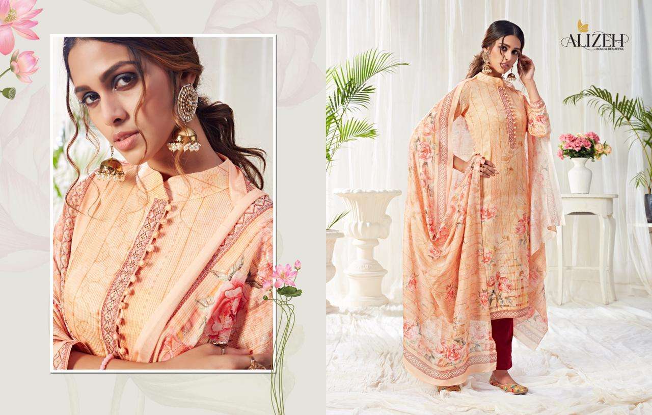 Bliss By Alizeh 10003 To 10010 Series Designer Festive Suits Collection Beautiful Stylish Fancy Colorful Party Wear & Occasional Wear Pure Cotton Dresses At Wholesale Price