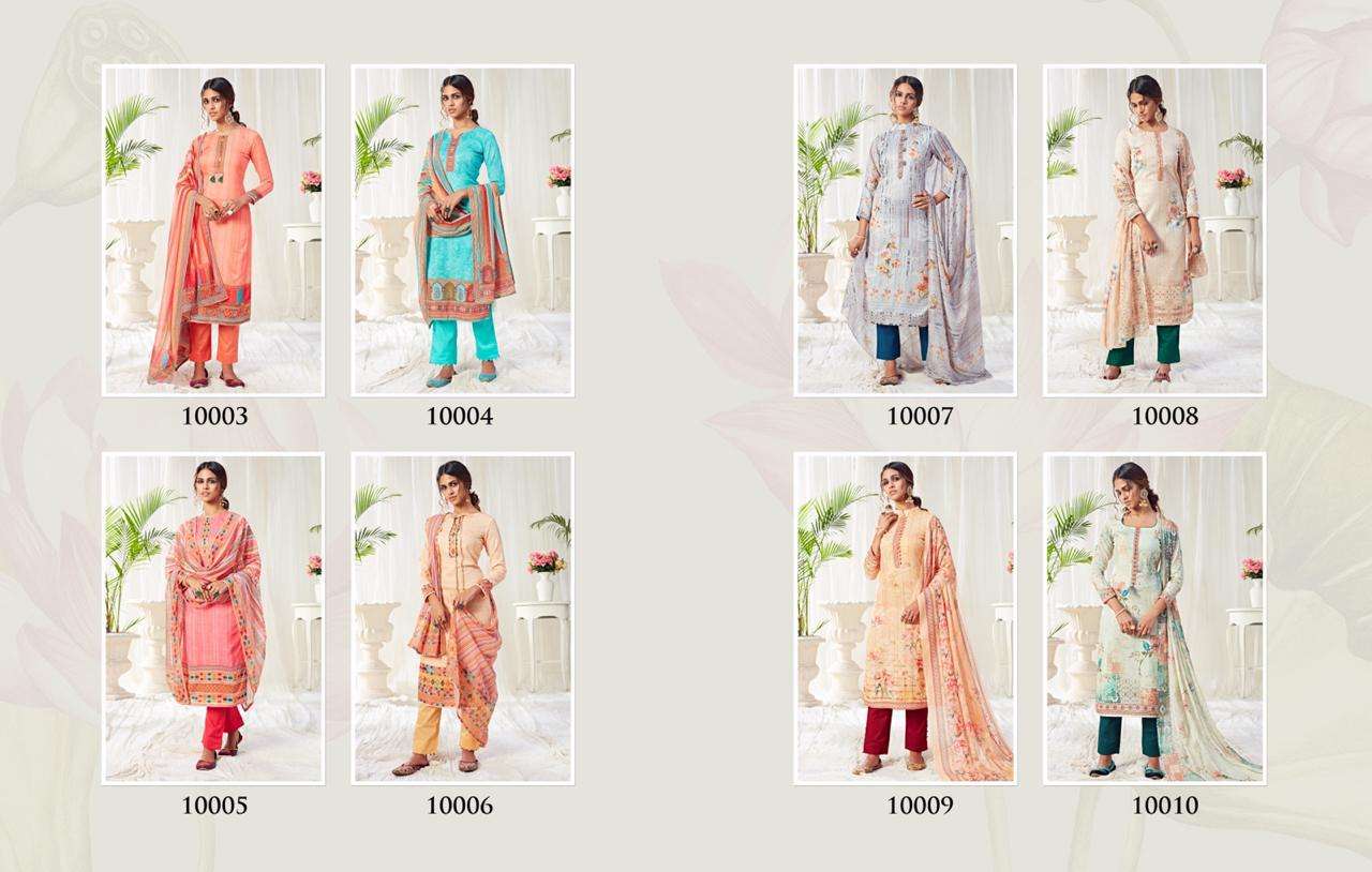 Bliss By Alizeh 10003 To 10010 Series Designer Festive Suits Collection Beautiful Stylish Fancy Colorful Party Wear & Occasional Wear Pure Cotton Dresses At Wholesale Price