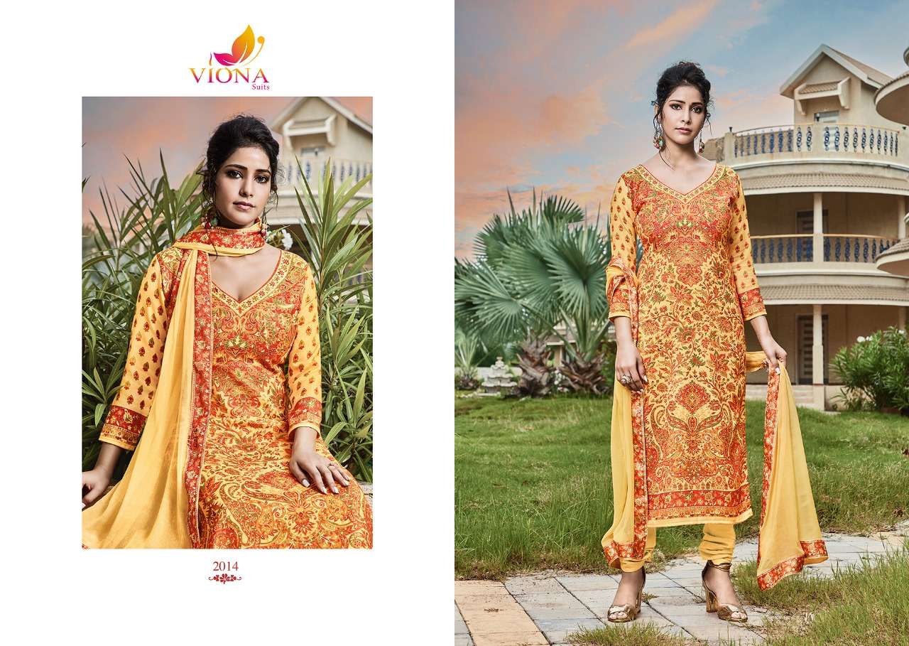 JASMINE BY VIONA SUITS 2009 TO 2016 SERIES BEAUTIFUL SUITS STYLISH FANCY COLORFUL PARTY WEAR & OCCASIONAL WEAR PURE WOLLEN PASHMINA DIGITAL PRINTED DRESSES AT WHOLESALE PRICE