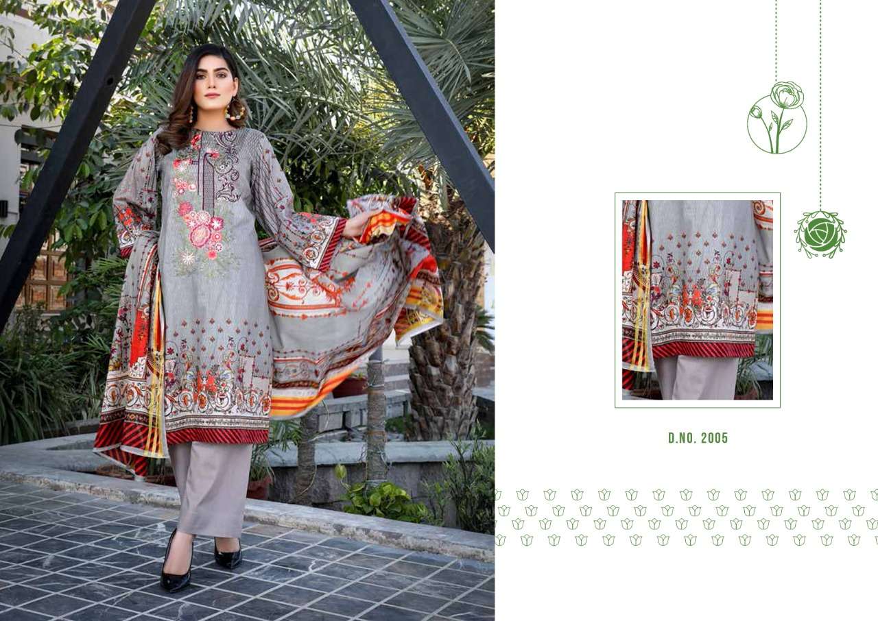 MAHNOOR VOL-2 BY BIN SAEED 2001 TO 2010 DESIGNER SUITS BEAUTIFUL STYLISH FANCY COLORFUL PARTY WEAR & ETHNIC WEAR PURE LAWN COTTON DRESSES AT WHOLESALE PRICE