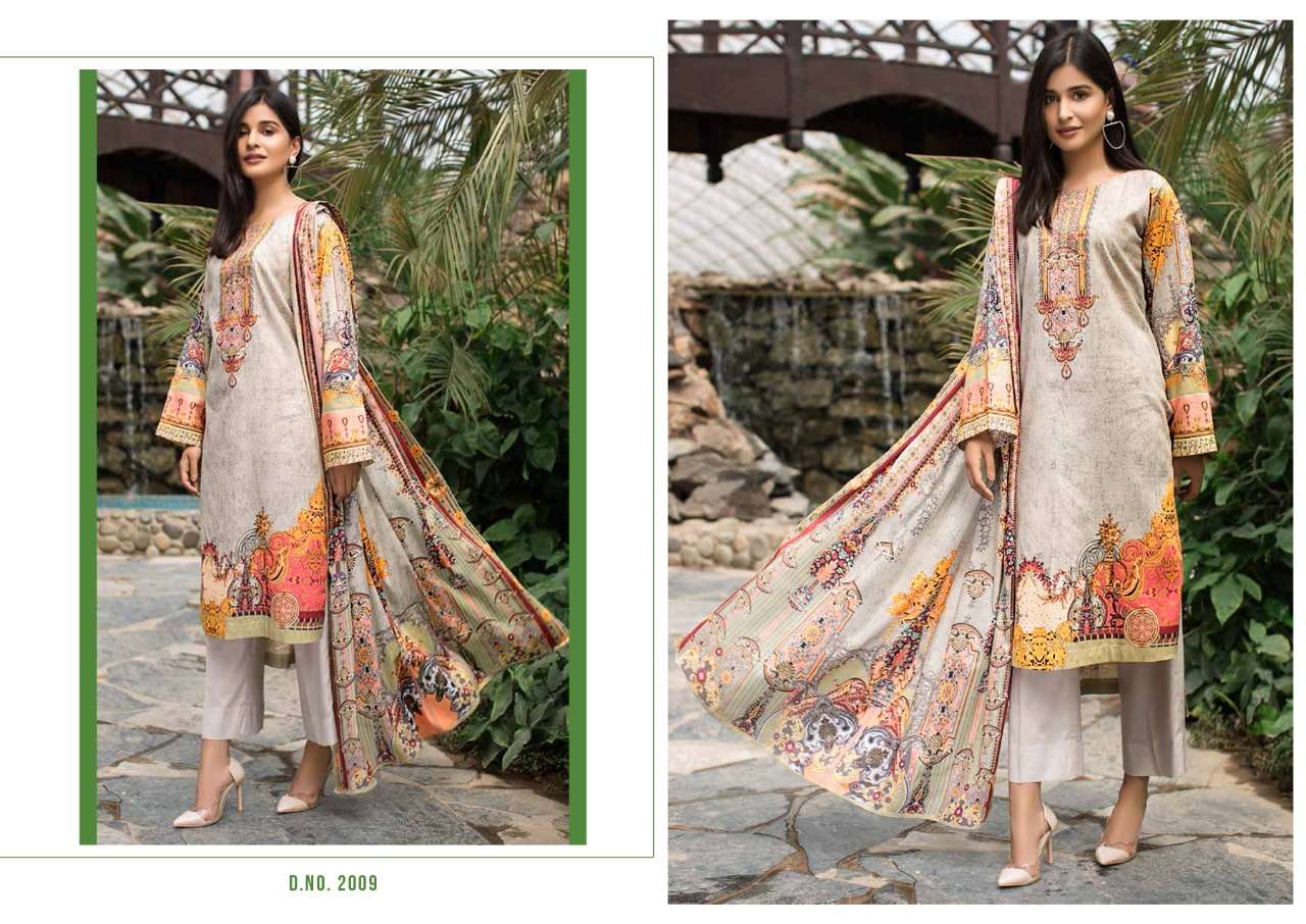 MAHNOOR VOL-2 BY BIN SAEED 2001 TO 2010 DESIGNER SUITS BEAUTIFUL STYLISH FANCY COLORFUL PARTY WEAR & ETHNIC WEAR PURE LAWN COTTON DRESSES AT WHOLESALE PRICE