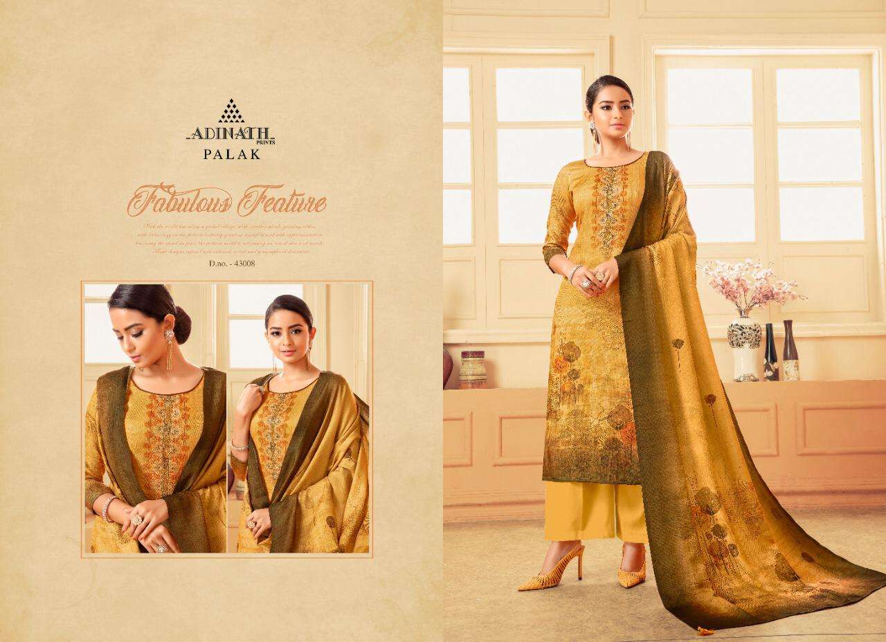 PALAK BY ADINATH PRINTS 43001 TO 43008 SERIES BEAUTIFUL WINTER COLLECTION SUITS STYLISH FANCY COLORFUL CASUAL WEAR & ETHNIC WEAR PASHMINA DIGITAL PRINTED DRESSES AT WHOLESALE PRICE