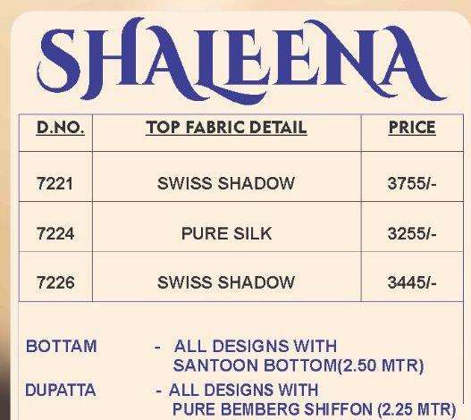 SHALEENA NX VOL-2 BY HOT LADY BEAUTIFUL ANARKALI EMBROIDERED DESIGNER STYLISH COLORFUL ETHNIC PARTY WEAR OCCASIONAL WEAR TRADITIONAL WEAR SWISS SHADOW/PURE SILK DRESSES AT WHOLESALE PRICE