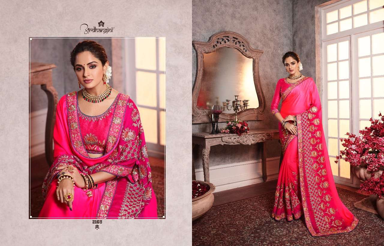 ARDHANGINI SALE COLLECTION BY ARDHANGINI INDIAN TRADITIONAL WEAR COLLECTION BEAUTIFUL STYLISH FANCY COLORFUL PARTY WEAR & OCCASIONAL WEAR FANCY SAREES AT WHOLESALE PRICE