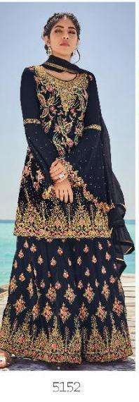 RAJSHREE BY SHREE FABS 5151 TO 5156 SERIES BEAUTIFUL SUITS COLORFUL STYLISH FANCY CASUAL WEAR & ETHNIC WEAR HEAVY GEORGETTE WITH EMBROIDERY DRESSES AT WHOLESALE PRICE