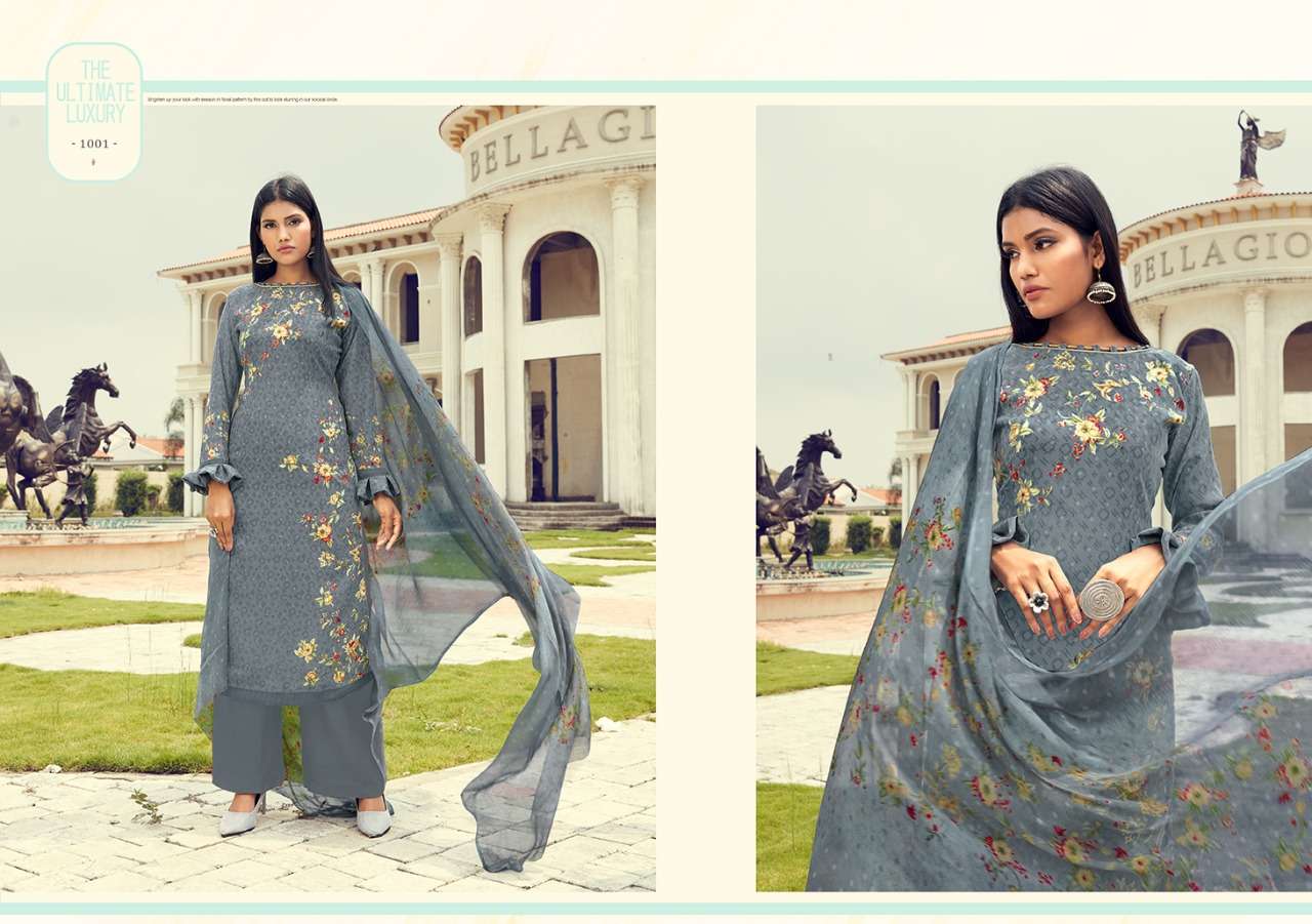 MAAHI BY RITU INTERNATIONAL 1001 TO 1008 SERIES BEAUTIFUL STYLISH SUITS FANCY COLORFUL CASUAL WEAR & ETHNIC WEAR & READY TO WEAR PURE PASHMINA DOBBY DIGITAL PRINTED DRESSES AT WHOLESALE PRICE