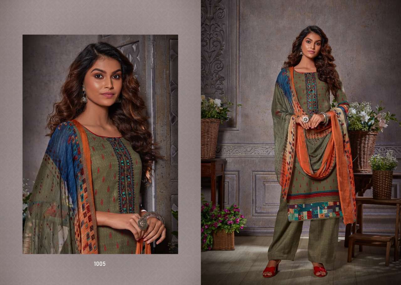 KAVIRA BY VIJAYA FASHION 1001 TO 1008 SERIES BEAUTIFUL STYLISH FANCY COLORFUL CASUAL WEAR & ETHNIC WEAR PASHMINA DOBBY EMBROIDERED DRESSES AT WHOLESALE PRICE