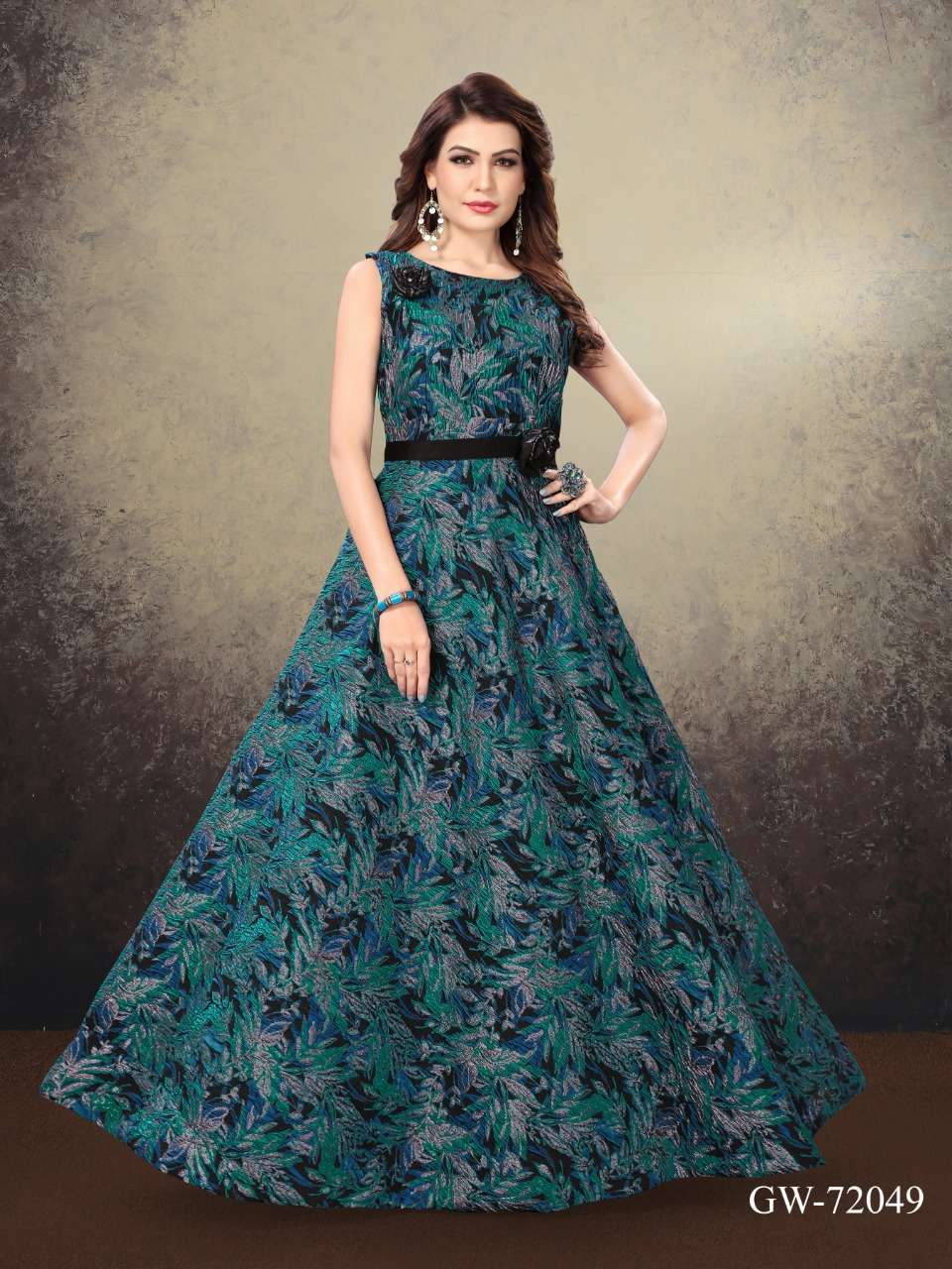 DESIGNER GOWN VOL-2 BY INDIAN WOMEN BEAUTIFUL STYLISH FANCY COLORFUL CASUAL WEAR & ETHNIC WEAR & READY TO WEAR IMPORTED GOWNS AT WHOLESALE PRICE