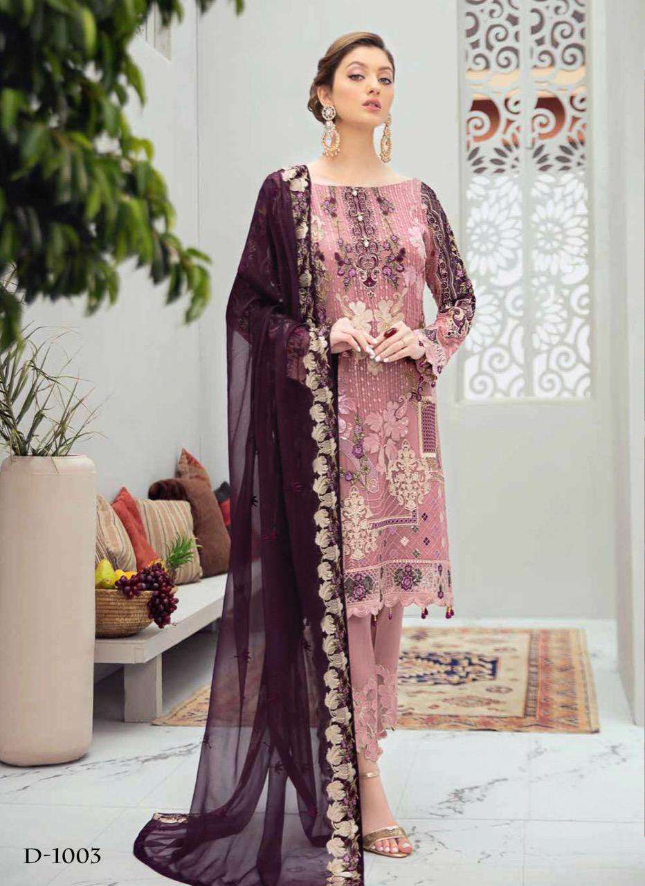 ROUCHE HIT DESIGNS BY ROUCHE BEAUTIFUL STYLISH PAKISATNI SUITS FANCY COLORFUL CASUAL WEAR & ETHNIC WEAR & READY TO WEAR FANCY DRESSES AT WHOLESALE PRICE