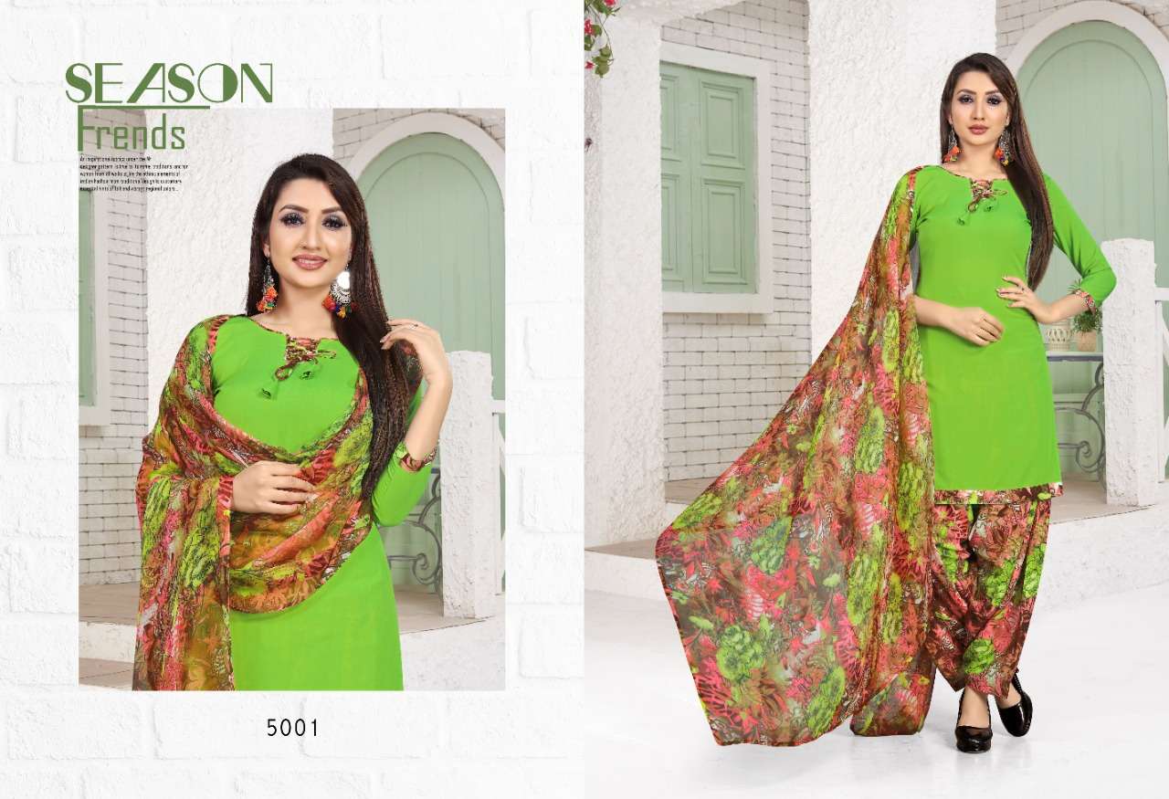 MILLY VOL-35 BY SWEETY FASHION 5001 TO 5012 SERIES BEAUTIFUL SUITS STYLISH FANCY COLORFUL CASUAL WEAR & ETHNIC WEAR LEON CRAP PRINTED DRESSES AT WHOLESALE PRICE