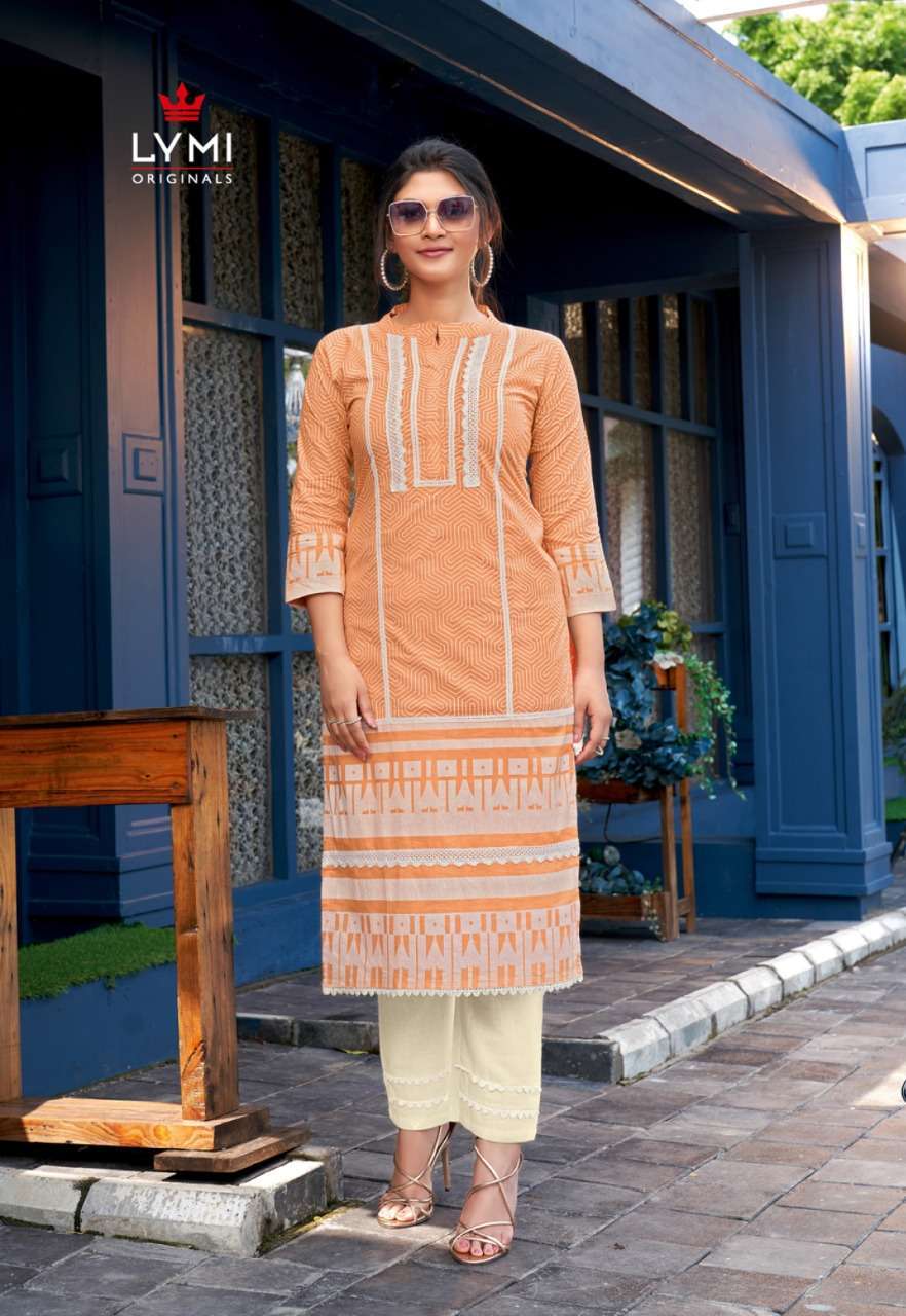 LOOK WELL BY LYMI ORIGINAL 4701 TO 4704 SERIES STYLISH FANCY BEAUTIFUL COLORFUL CASUAL WEAR & ETHNIC WEAR PURE COTTON WITH INNER KURTIS AT WHOLESALE PRICE