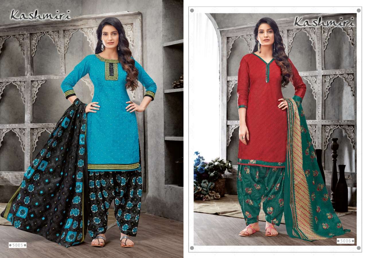 KASHMIRI VOL-5 BY GANESHA 5004 TO 54015 SERIES BEAUTIFUL COLORFUL STYLISH FANCY CASUAL WEAR & ETHNIC WEAR & READY TO WEAR FANCY PRINTED DRESSES AT WHOLESALE PRICE