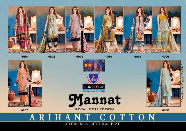 MANNAT BY LASSA 1001 TO 1008 SERIES BEAUTIFUL COLORFUL STYLISH FANCY CASUAL WEAR & ETHNIC WEAR & READY TO WEAR FANCY DRESSES AT WHOLESALE PRICE