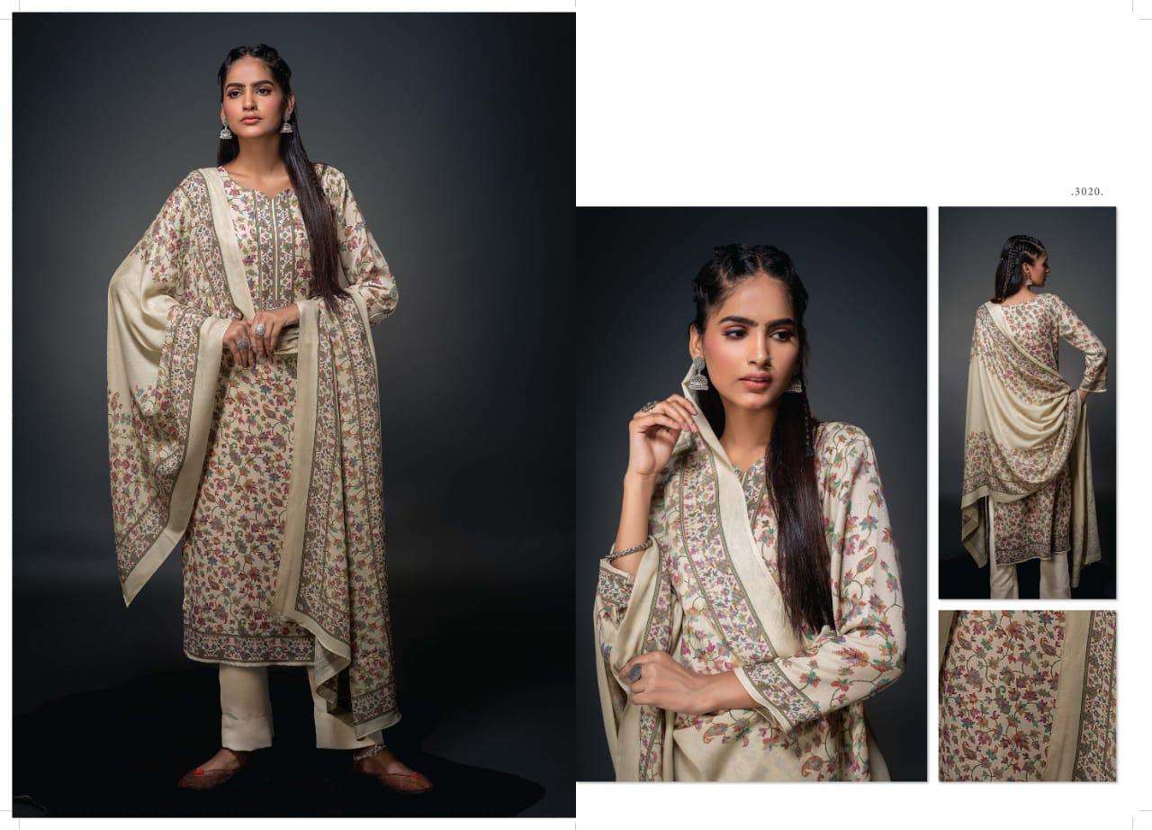 SHUDDHI VOL-2 BY NAARITI 3015 TO 3020 SERIES BEAUTIFUL STYLISH FANCY COLORFUL CASUAL WEAR & ETHNIC WEAR PASHMINA DIGITAL PRINTED DRESSES AT WHOLESALE PRICE