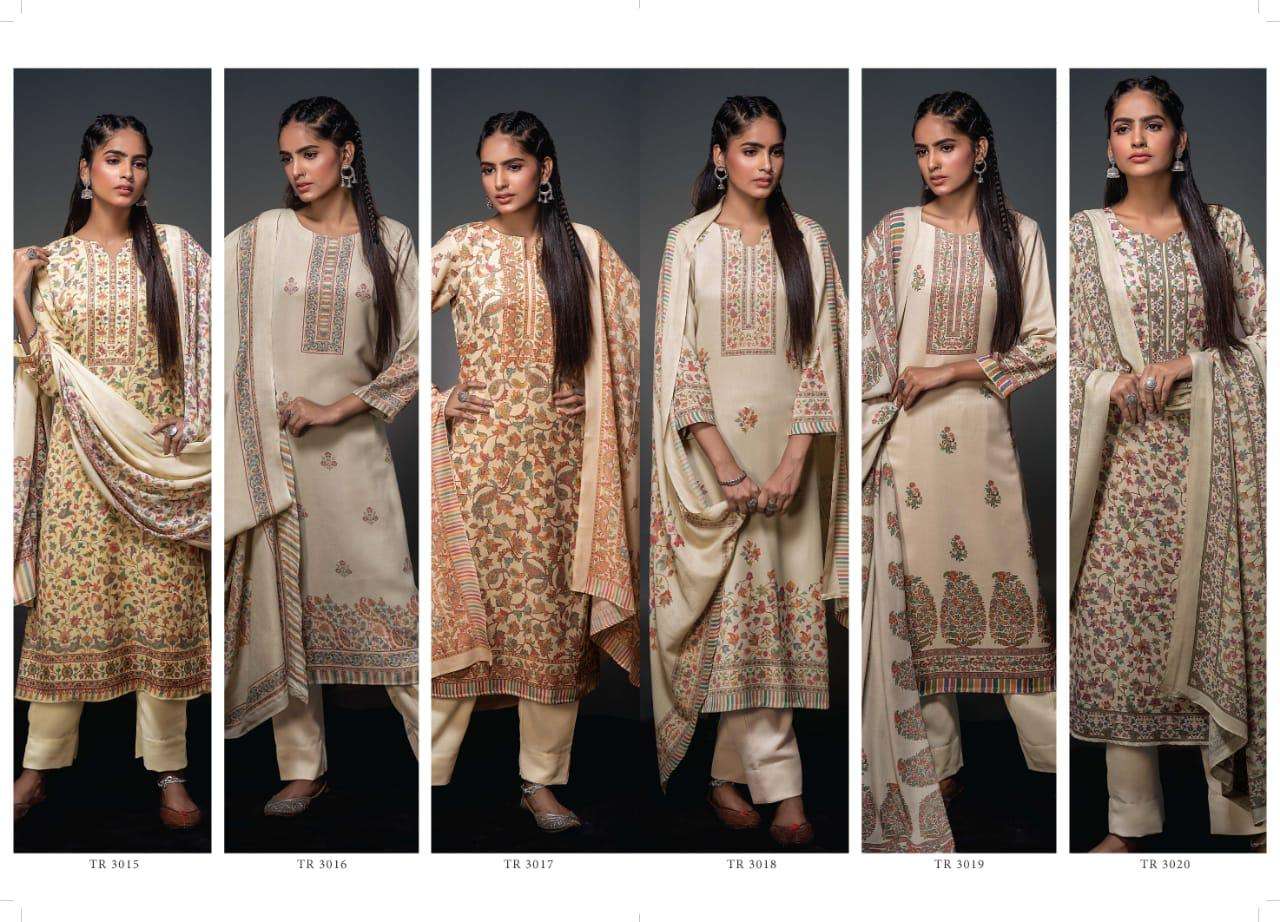 SHUDDHI VOL-2 BY NAARITI 3015 TO 3020 SERIES BEAUTIFUL STYLISH FANCY COLORFUL CASUAL WEAR & ETHNIC WEAR PASHMINA DIGITAL PRINTED DRESSES AT WHOLESALE PRICE