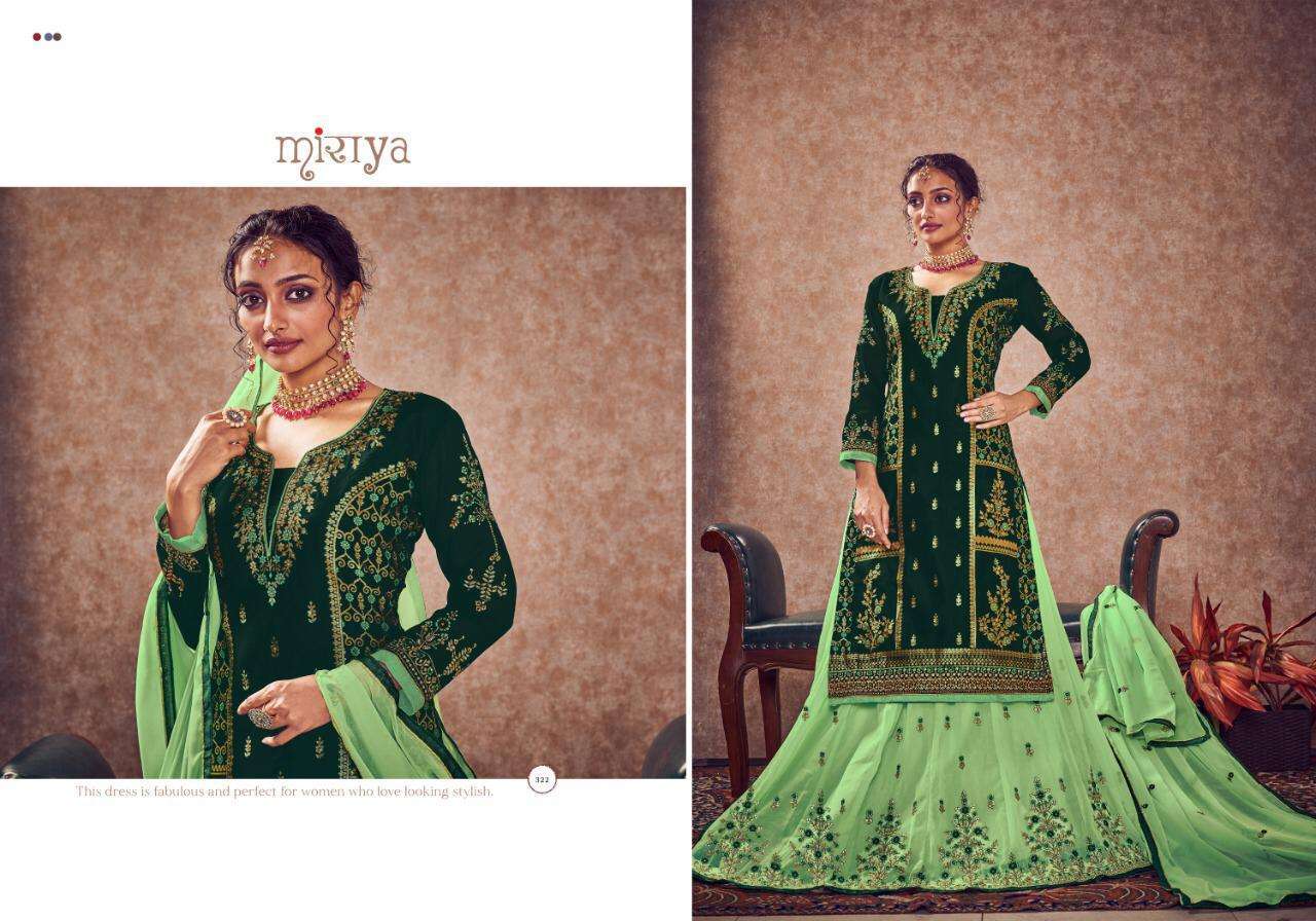 MIRAYA VOL-17 BY AARAV TRENDZ 318 TO 322 SERIES BEAUTIFUL SUITS STYLISH FANCY COLORFUL PARTY WEAR & OCCASIONAL WEAR MEENAKARI JACQUARD DRESSES AT WHOLESALE PRICE
