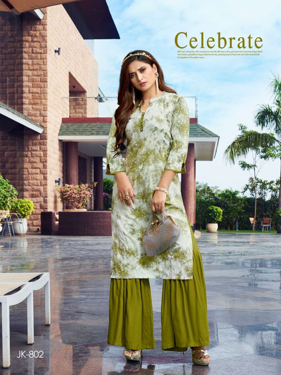 MISTEE BY FIESTA 801 TO 804 SERIES BEAUTIFUL STYLISH FANCY COLORFUL CASUAL WEAR & ETHNIC WEAR & READY TO WEAR PREMIUM RAYON PRINTED KURTIS AT WHOLESALE PRICE