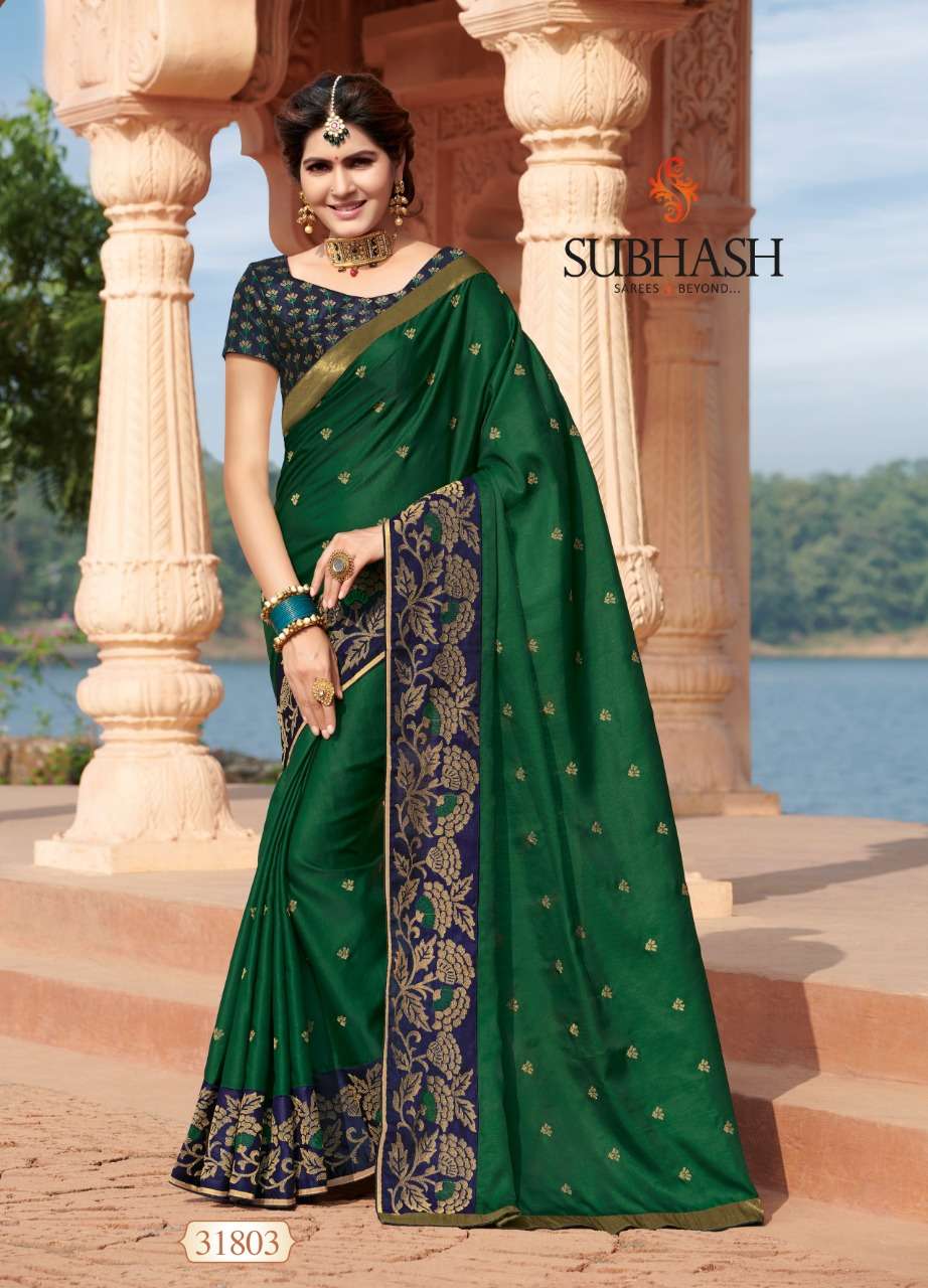 KANGAN VOL-3 BY SUBHASH SAREES 31801 TO 31815 SERIES INDIAN TRADITIONAL WEAR COLLECTION BEAUTIFUL STYLISH FANCY COLORFUL PARTY WEAR & OCCASIONAL WEAR TUSSAR SILK SAREES AT WHOLESALE PRICE