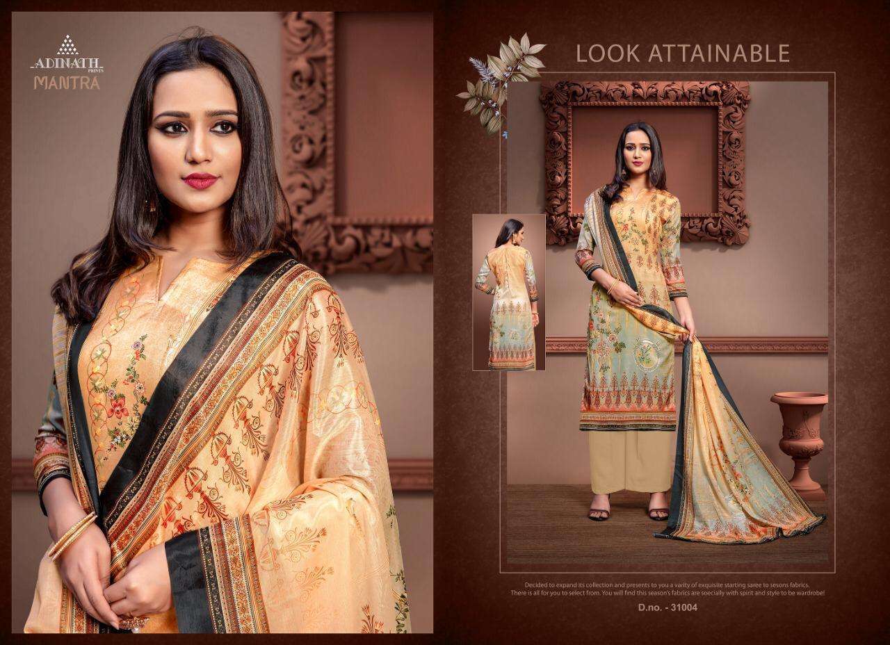 MANTRA BY ADINATH PRINTS 1001 TO 1008 SERIES BEAUTIFUL SUITS STYLISH FANCY COLORFUL PARTY WEAR & OCCASIONAL WEAR MODAL SATIN DIGITAL PRINTED DRESSES AT WHOLESALE PRICE