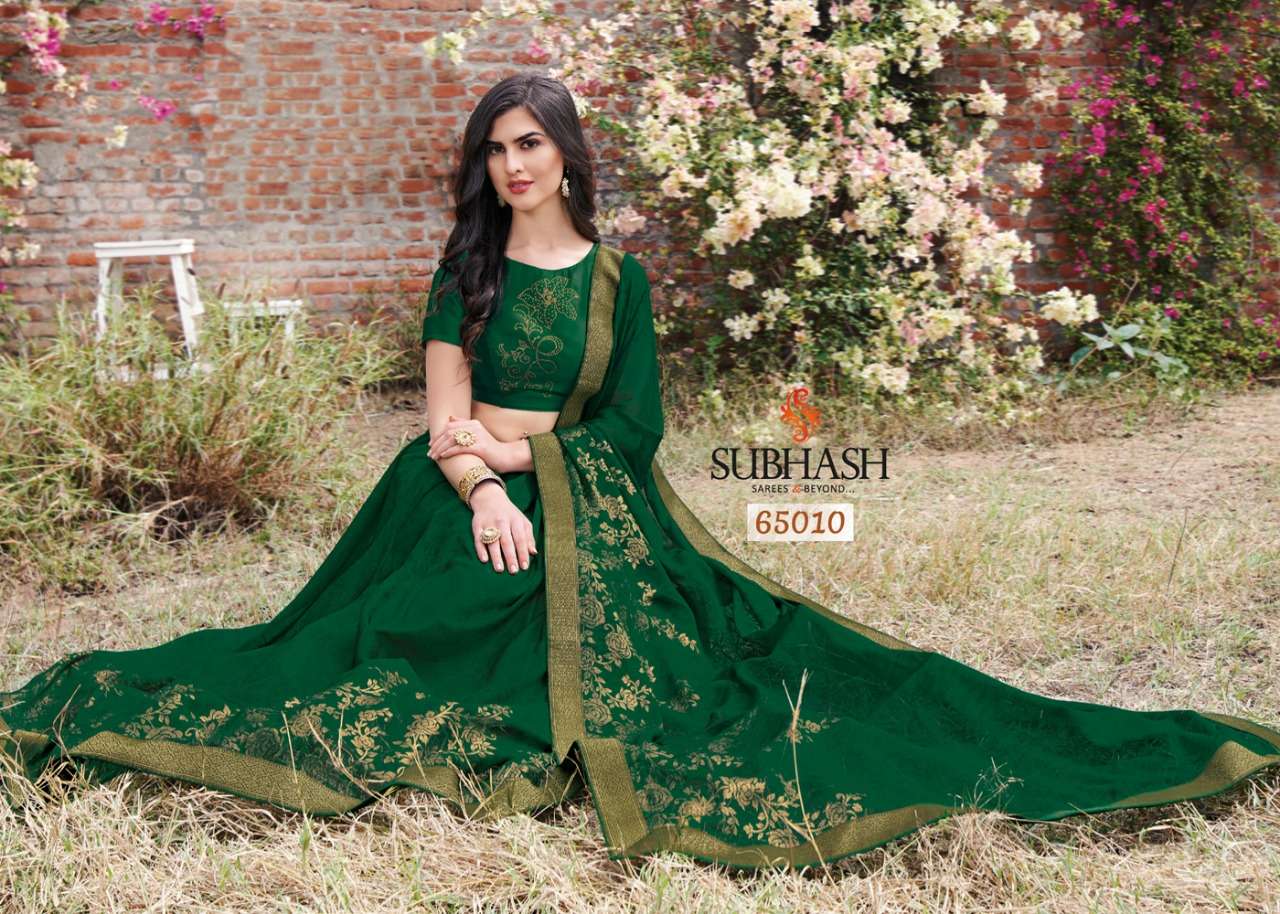 SRINGAR BY SUBHASH SAREES 65001 TO 65013 SERIES INDIAN TRADITIONAL WEAR COLLECTION BEAUTIFUL STYLISH FANCY COLORFUL PARTY WEAR & OCCASIONAL WEAR CHIFFON/GEORGETTE SAREES AT WHOLESALE PRICE