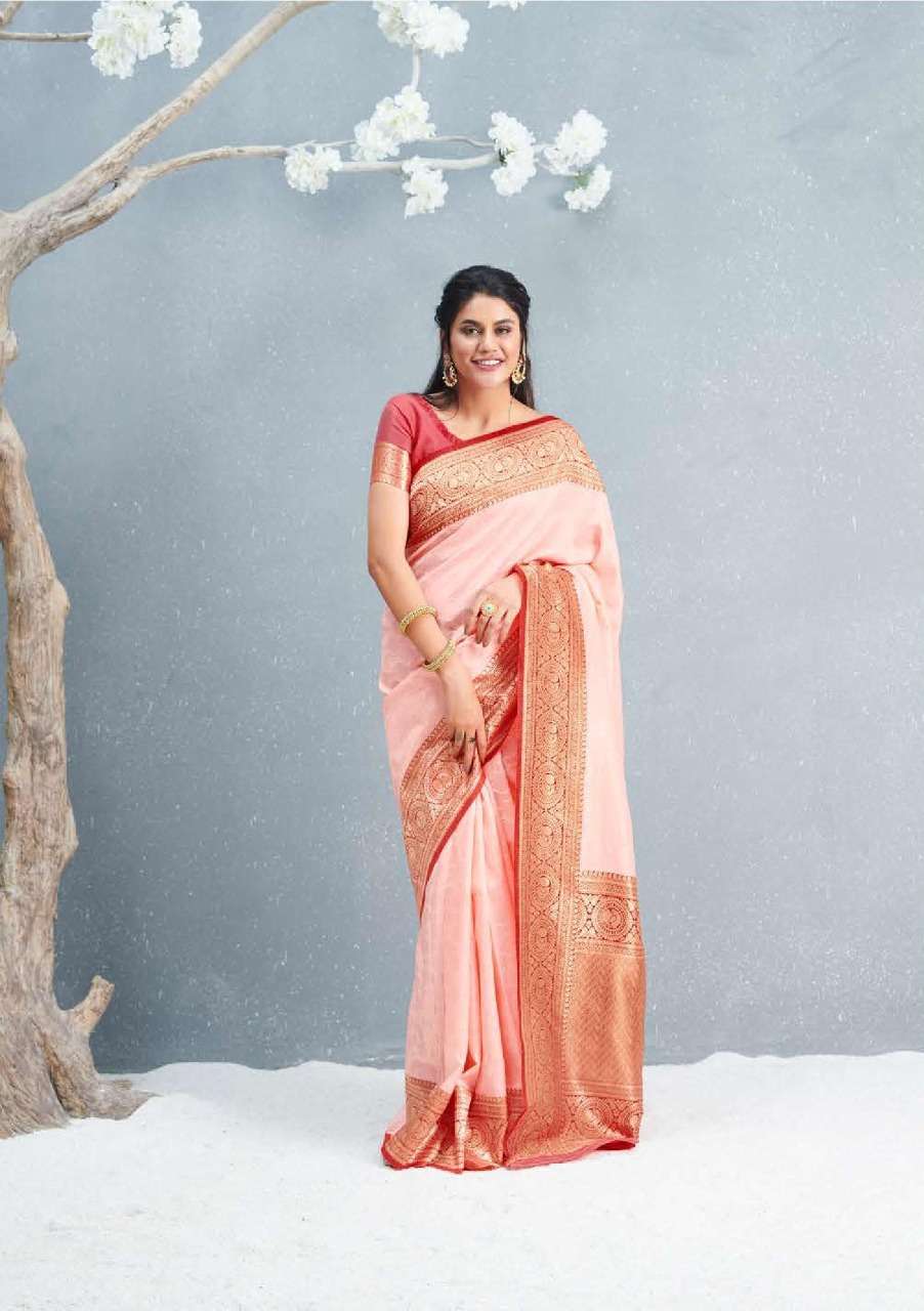 VARNIKA SILK BY SHANGRILA 30821 TO 30826 SERIES INDIAN TRADITIONAL WEAR COLLECTION BEAUTIFUL STYLISH FANCY COLORFUL PARTY WEAR & OCCASIONAL WEAR SILK DESIGNER PRINTED SAREES AT WHOLESALE PRICE