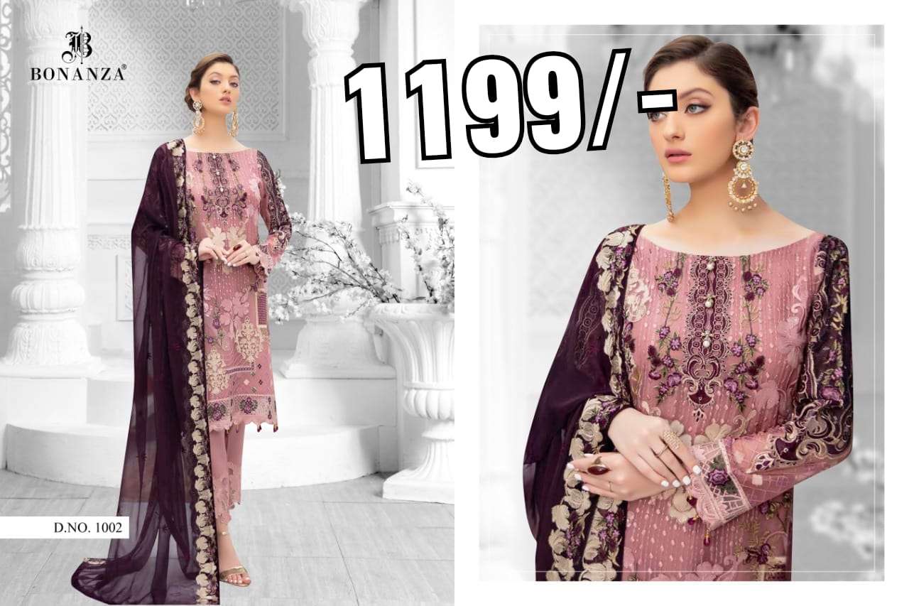 BONANZA HIT COLLECTION BY BONANZA BEAUTIFUL PAKISTANI SUITS COLORFUL STYLISH FANCY CASUAL WEAR & ETHNIC WEAR FANCY DRESSES AT WHOLESALE PRICE