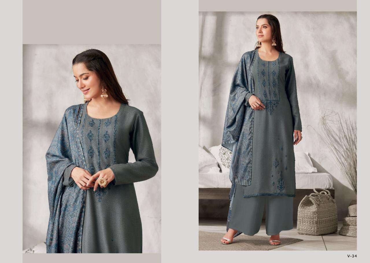 EIRA BY VARINA 31 TO 38 SERIES BEAUTIFUL STYLISH SHARARA SUITS FANCY COLORFUL CASUAL WEAR & ETHNIC WEAR & READY TO WEAR PASHMINA PRINTED DRESSES AT WHOLESALE PRICE