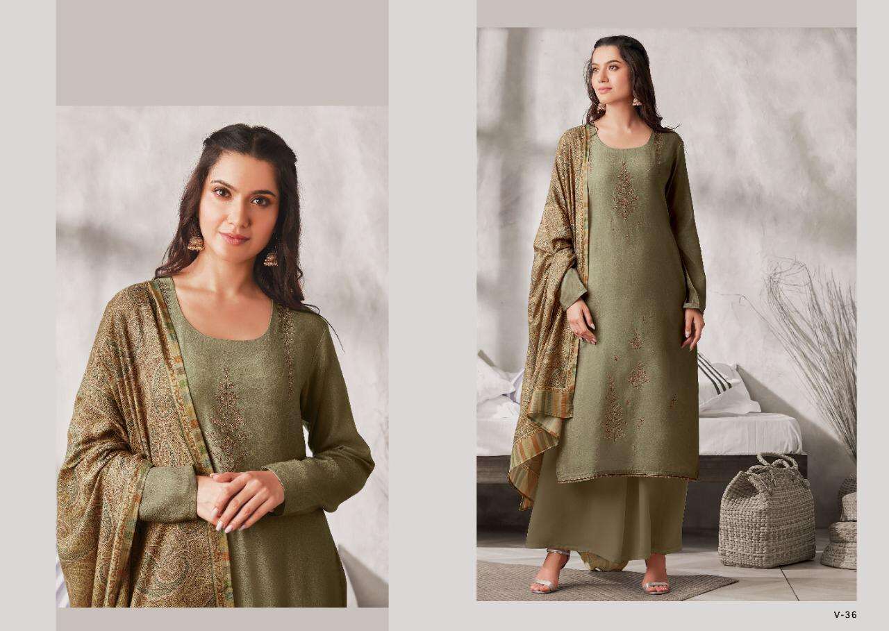 EIRA BY VARINA 31 TO 38 SERIES BEAUTIFUL STYLISH SHARARA SUITS FANCY COLORFUL CASUAL WEAR & ETHNIC WEAR & READY TO WEAR PASHMINA PRINTED DRESSES AT WHOLESALE PRICE