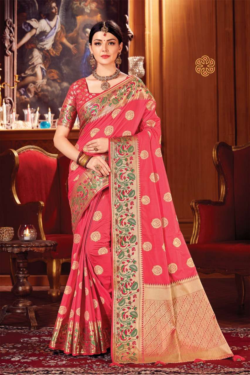 KALIKA SILK BY SANGAM PRINTS 1001 TO 1006 SERIES INDIAN TRADITIONAL WEAR COLLECTION BEAUTIFUL STYLISH FANCY COLORFUL PARTY WEAR & OCCASIONAL WEAR SILK SAREES AT WHOLESALE PRICE