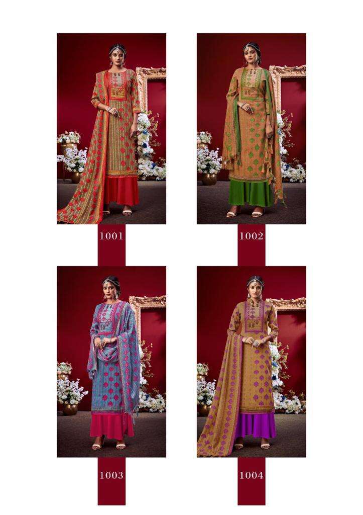 AMAYARA BY ROLI MOLI 1001 TO 1008 SERIES BEAUTIFUL PAKISTANI SUITS COLORFUL STYLISH FANCY CASUAL WEAR & ETHNIC WEAR PASHMINA PRINTED WITH WORK DRESSES AT WHOLESALE PRICE
