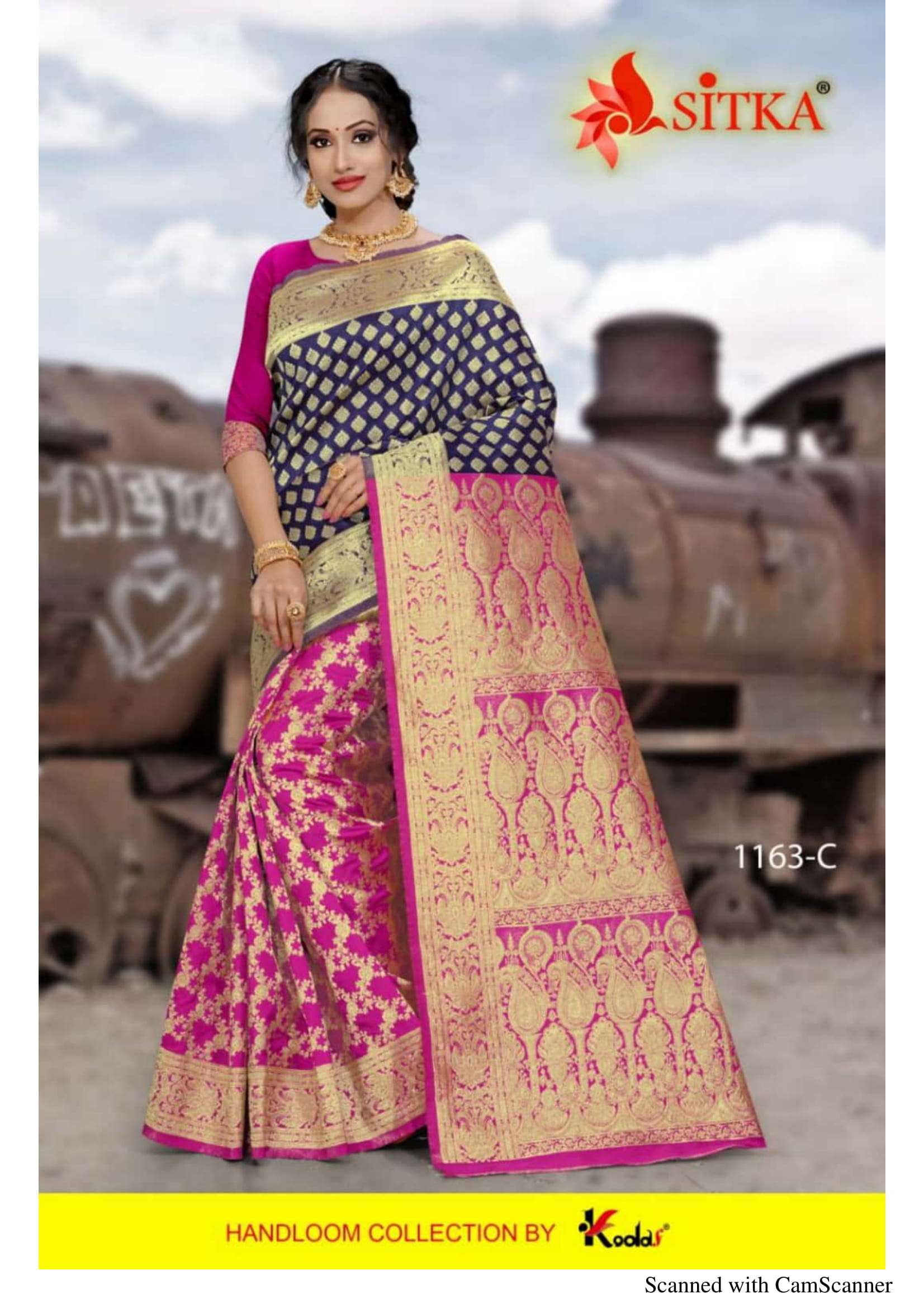 SHAHNAI 1163 BY SITKA 1163-A TO 1163-D SERIES INDIAN TRADITIONAL WEAR COLLECTION BEAUTIFUL STYLISH FANCY COLORFUL PARTY WEAR & OCCASIONAL WEAR BANARASI JACQUARD SAREES AT WHOLESALE PRICE