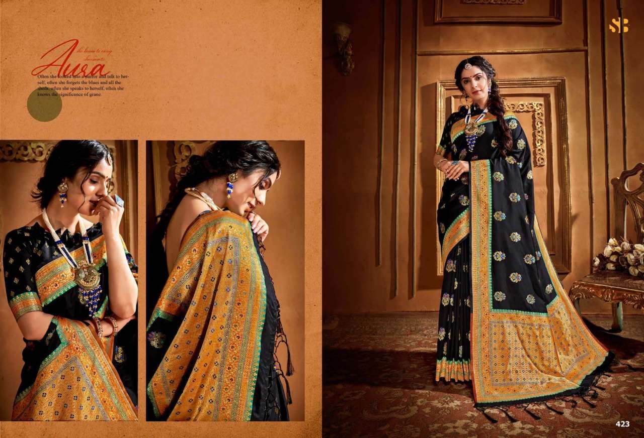 RADHA RANI BY SHRUTI 401 TO 424 SERIES INDIAN TRADITIONAL WEAR COLLECTION BEAUTIFUL STYLISH FANCY COLORFUL PARTY WEAR & OCCASIONAL WEAR FANCY SAREES AT WHOLESALE PRICE