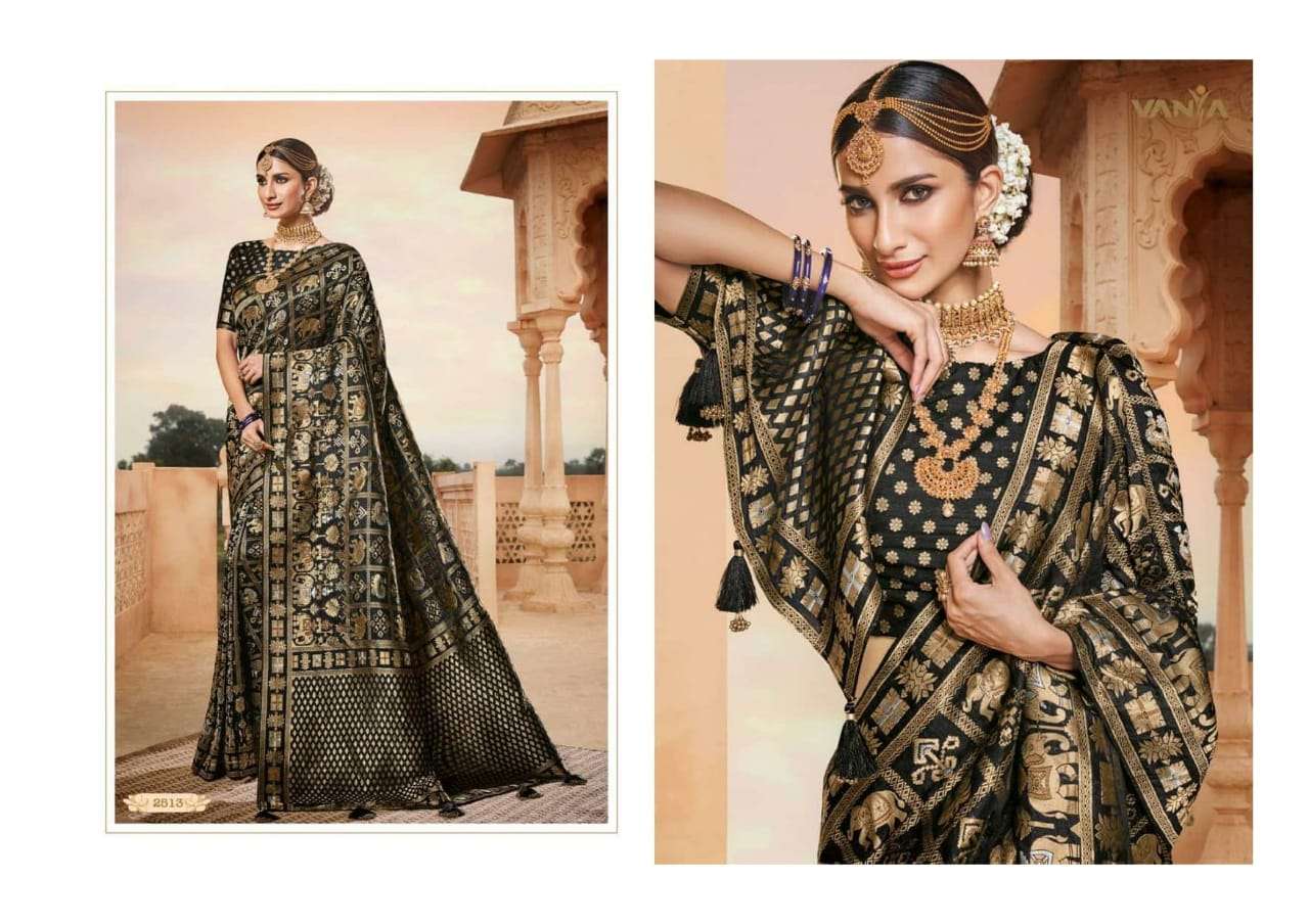 VANYA VOL-15 BY VANYA 2501 TO 2515 SERIES INDIAN TRADITIONAL WEAR COLLECTION BEAUTIFUL STYLISH FANCY COLORFUL PARTY WEAR & OCCASIONAL WEAR FANCY SAREES AT WHOLESALE PRICE