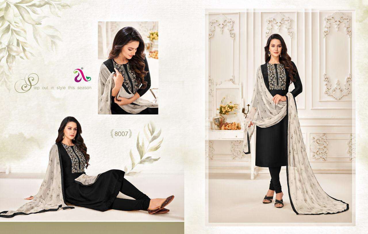 DAIRY MILK VOL-32 BY ANGROOP PLUS 8001 TO 8016 SERIES BEAUTIFUL STYLISH FANCY COLORFUL CASUAL WEAR & ETHNIC WEAR CHANDERI COTTON DRESSES AT WHOLESALE PRICE