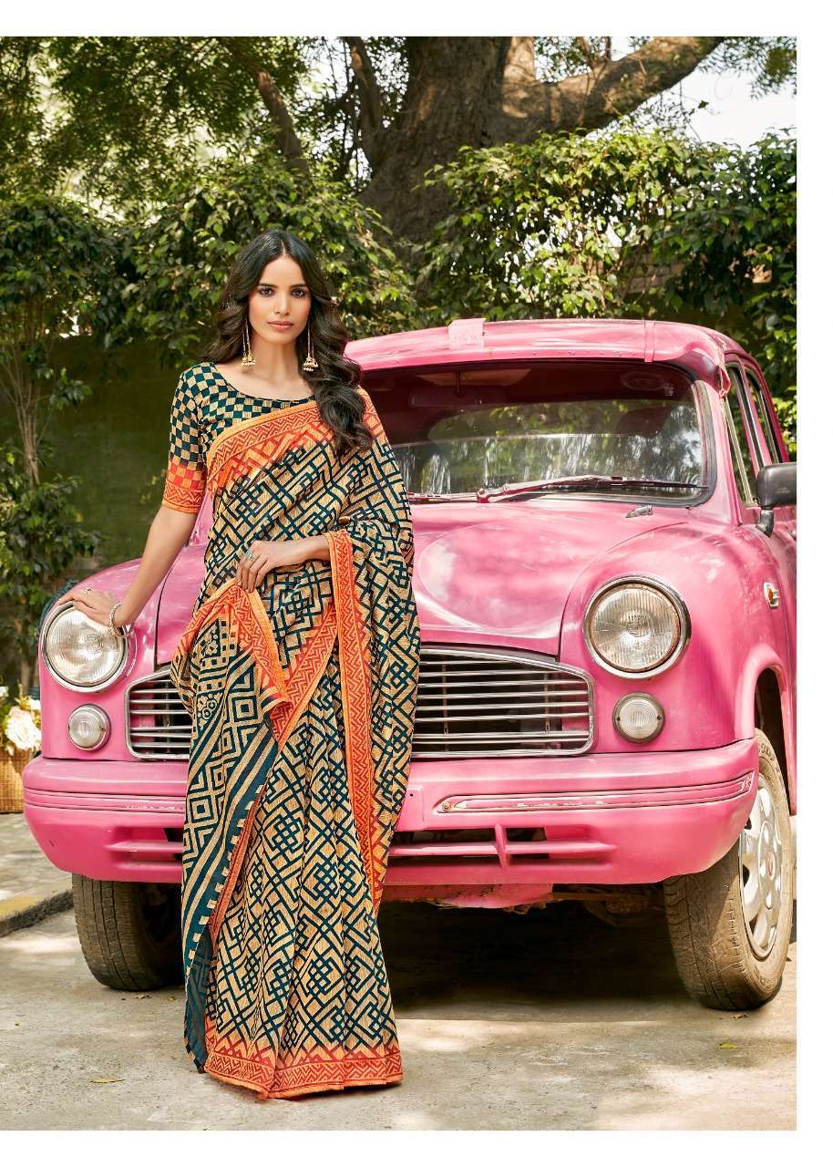 AAHANA 29001 SERIES BY LT FABRICS 29001 TO 29010 SERIES INDIAN TRADITIONAL WEAR COLLECTION BEAUTIFUL STYLISH FANCY COLORFUL PARTY WEAR & OCCASIONAL WEAR HANDLOOM BRASSO SAREES AT WHOLESALE PRICE
