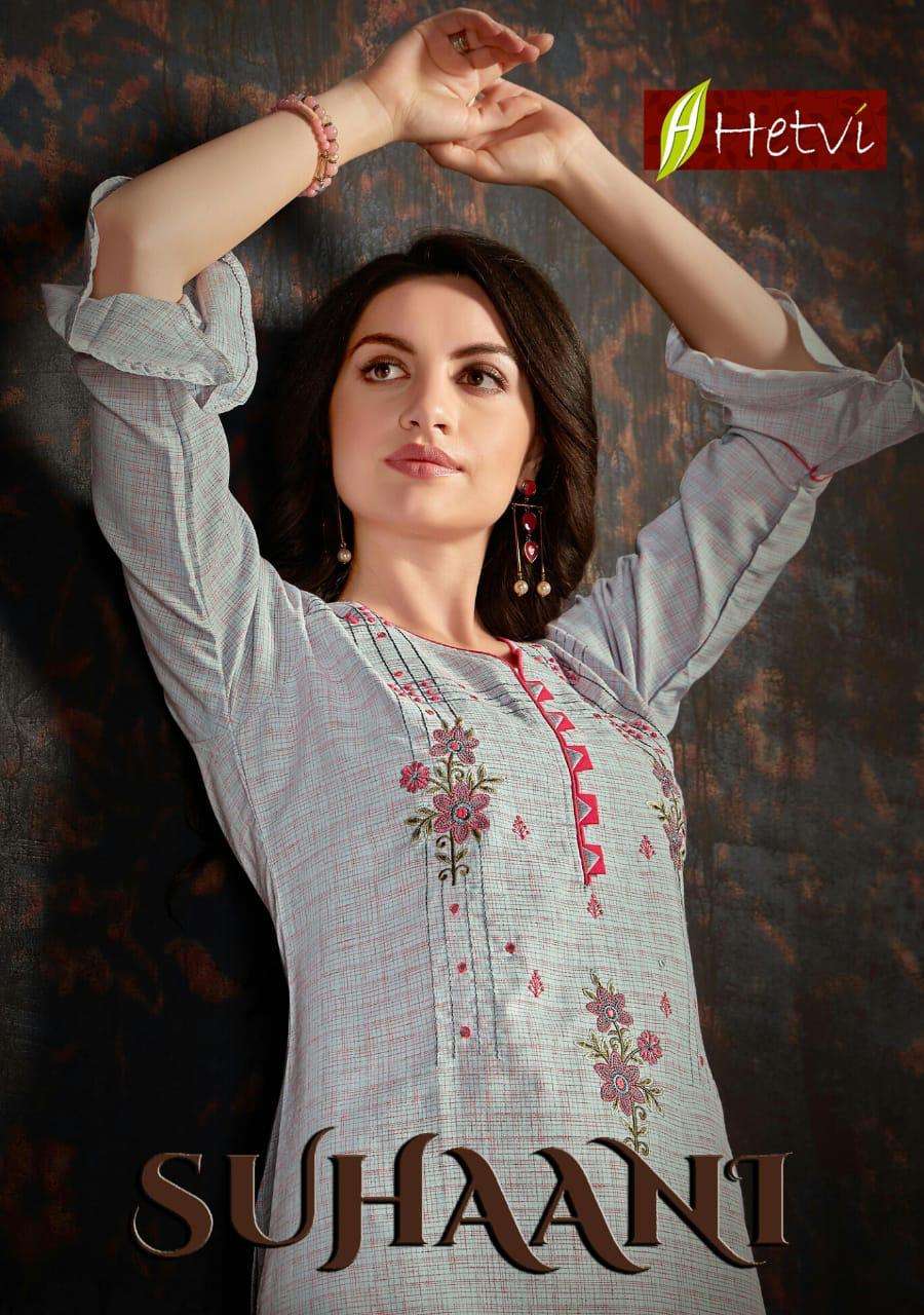 SUHAANI BY HETVI 1001 TO 1008 SERIES BEAUTIFUL STYLISH FANCY COLORFUL CASUAL WEAR & ETHNIC WEAR & READY TO WEAR RAYON PRINTED KURTIS AT WHOLESALE PRICE