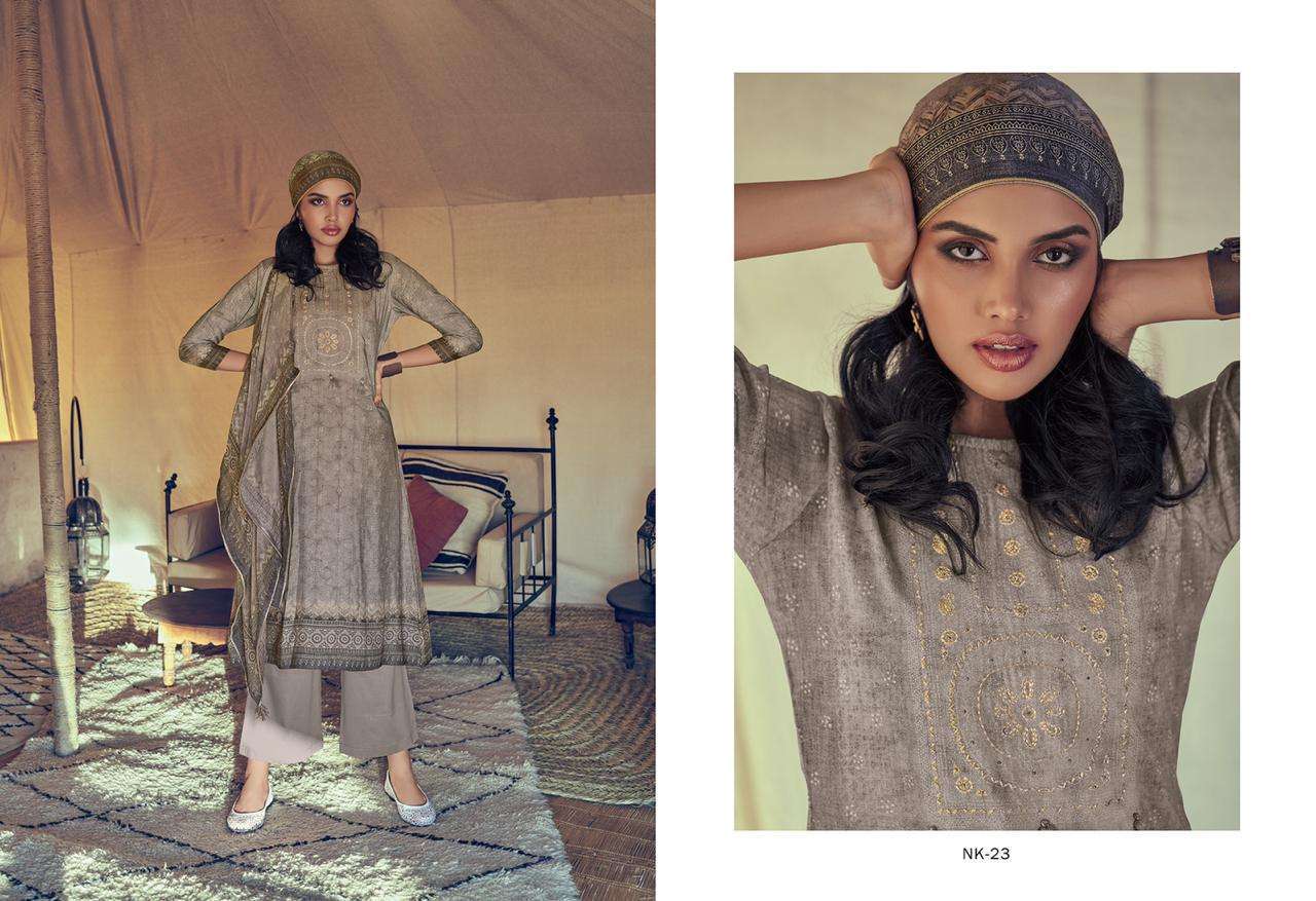 NIHARIKA BY VARSHA FASHIONS 21 TO 28 SERIES DESIGNER SUITS BEAUTIFUL STYLISH FANCY COLORFUL PARTY WEAR & OCCASIONAL WEAR SUPERIOR MUSLIN  PRINTED DRESSES AT WHOLESALE PRICE