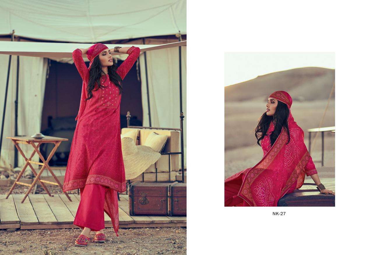 NIHARIKA BY VARSHA FASHIONS 21 TO 28 SERIES DESIGNER SUITS BEAUTIFUL STYLISH FANCY COLORFUL PARTY WEAR & OCCASIONAL WEAR SUPERIOR MUSLIN  PRINTED DRESSES AT WHOLESALE PRICE