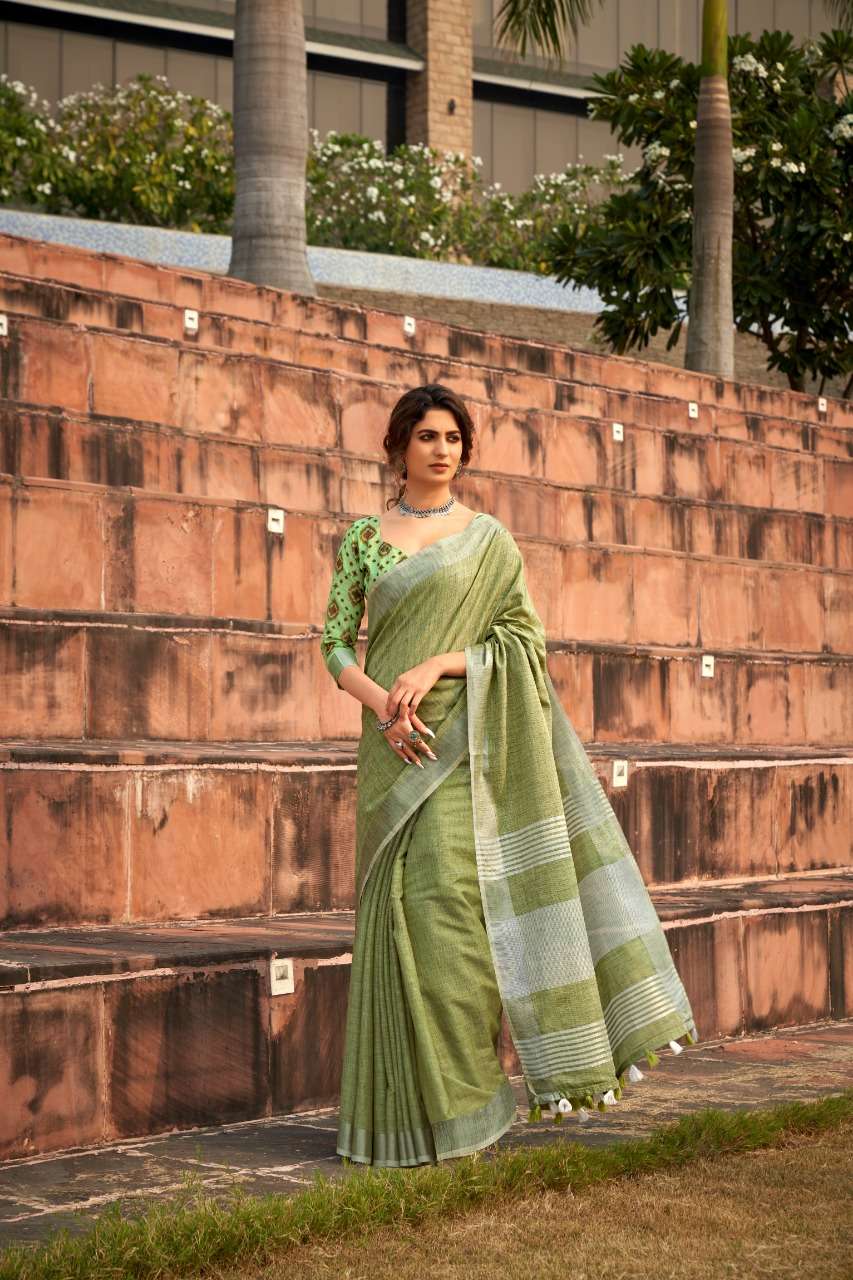 Abhirupi Silk By Raj Yog 1101 To 1106 Series Indian Traditional Wear Collection Beautiful Stylish Fancy Colorful Party Wear & Occasional Wear Handloom Silk Sarees At Wholesale Price