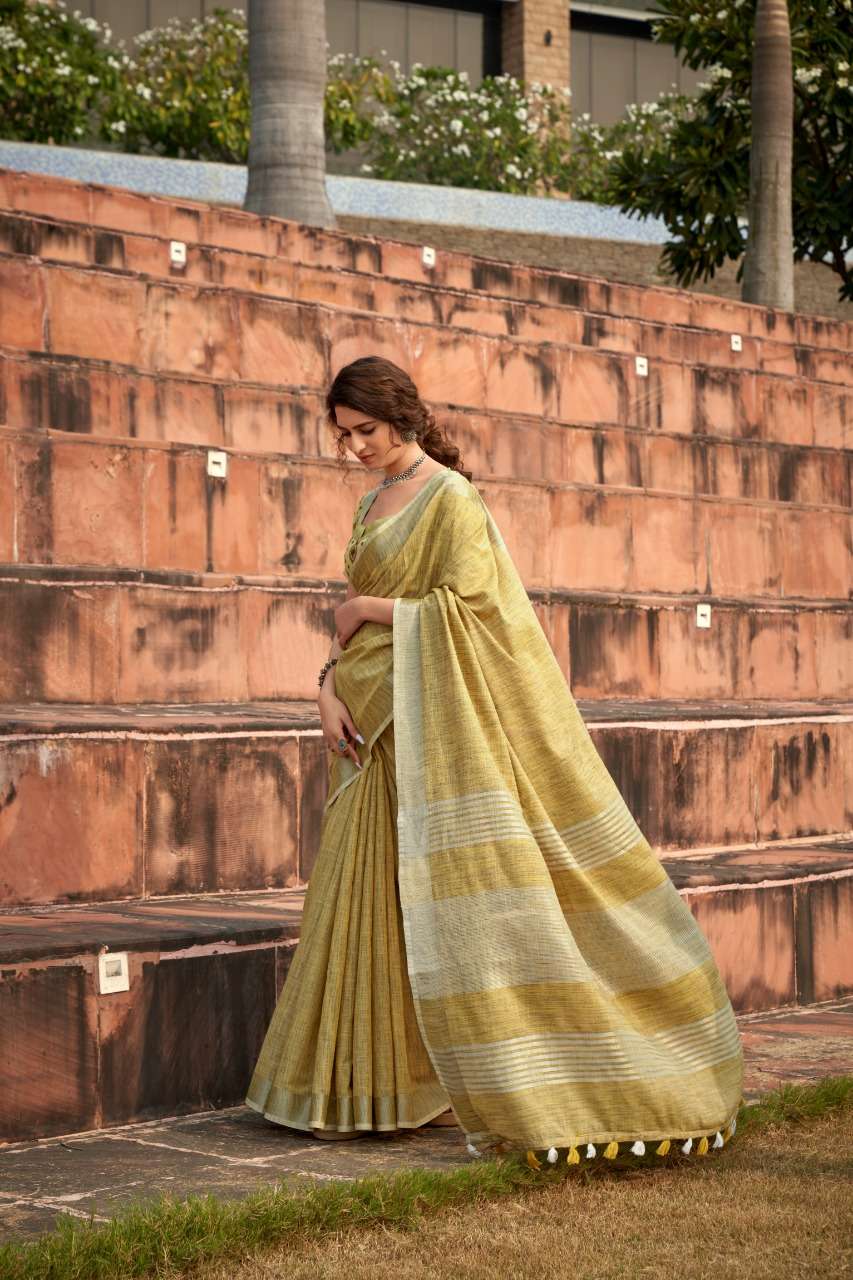 Abhirupi Silk By Raj Yog 1101 To 1106 Series Indian Traditional Wear Collection Beautiful Stylish Fancy Colorful Party Wear & Occasional Wear Handloom Silk Sarees At Wholesale Price