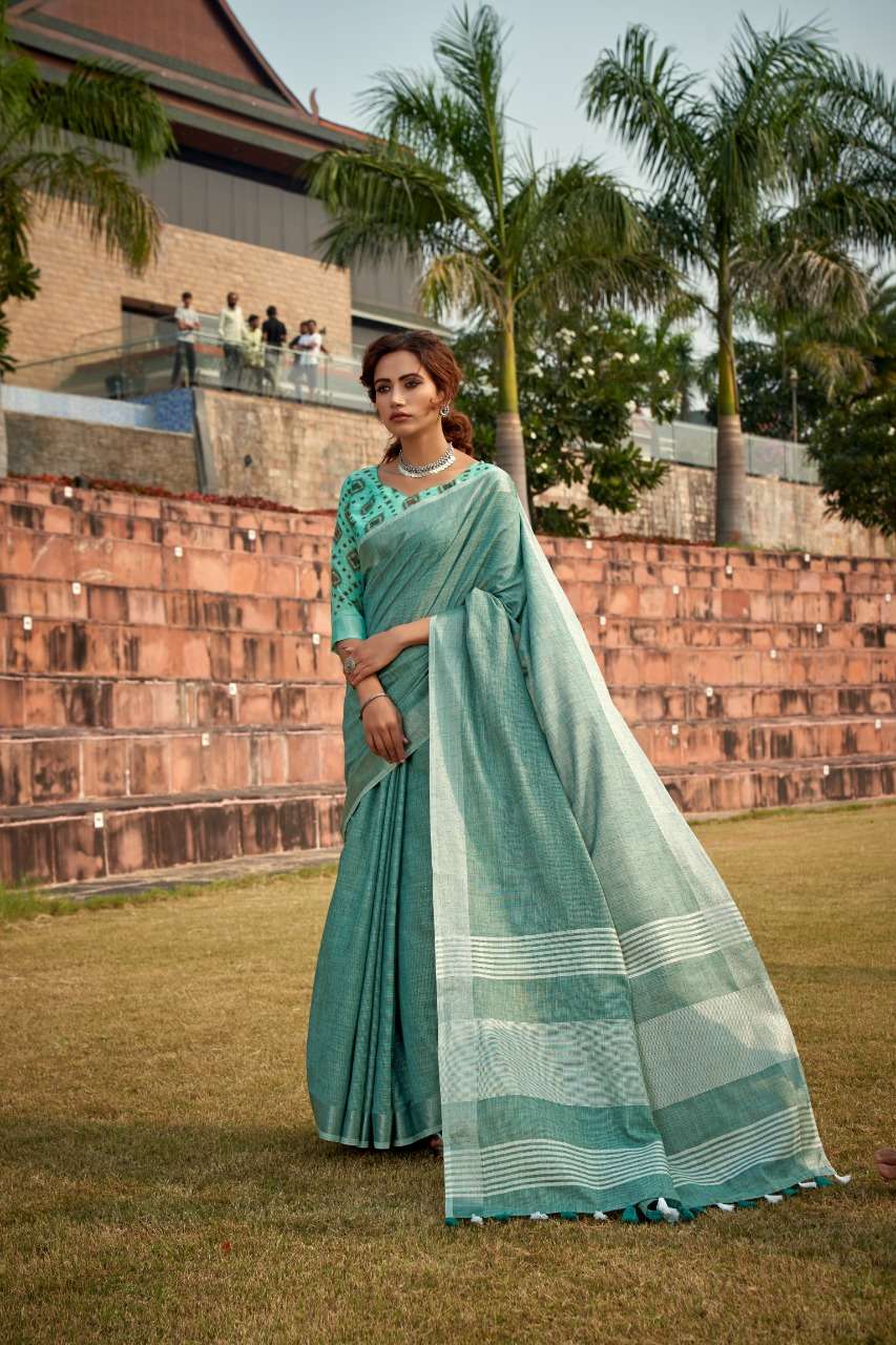 Abhirupi Silk By Raj Yog 1101 To 1106 Series Indian Traditional Wear Collection Beautiful Stylish Fancy Colorful Party Wear & Occasional Wear Handloom Silk Sarees At Wholesale Price