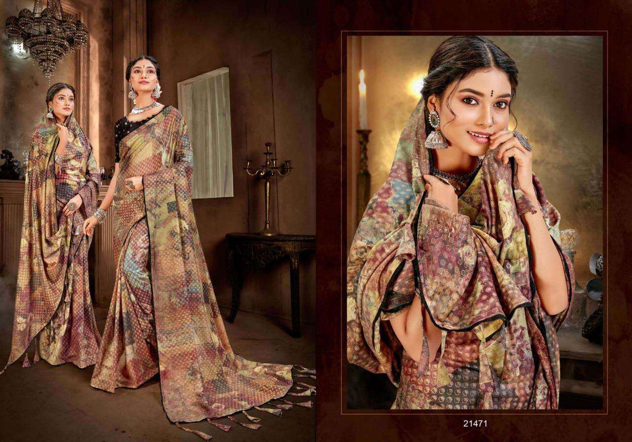 BANSURI BY 5D DESIGNER 21471 TO 21478 SERIES INDIAN TRADITIONAL WEAR COLLECTION BEAUTIFUL STYLISH FANCY COLORFUL PARTY WEAR & OCCASIONAL WEAR SILK SAREES AT WHOLESALE PRICE