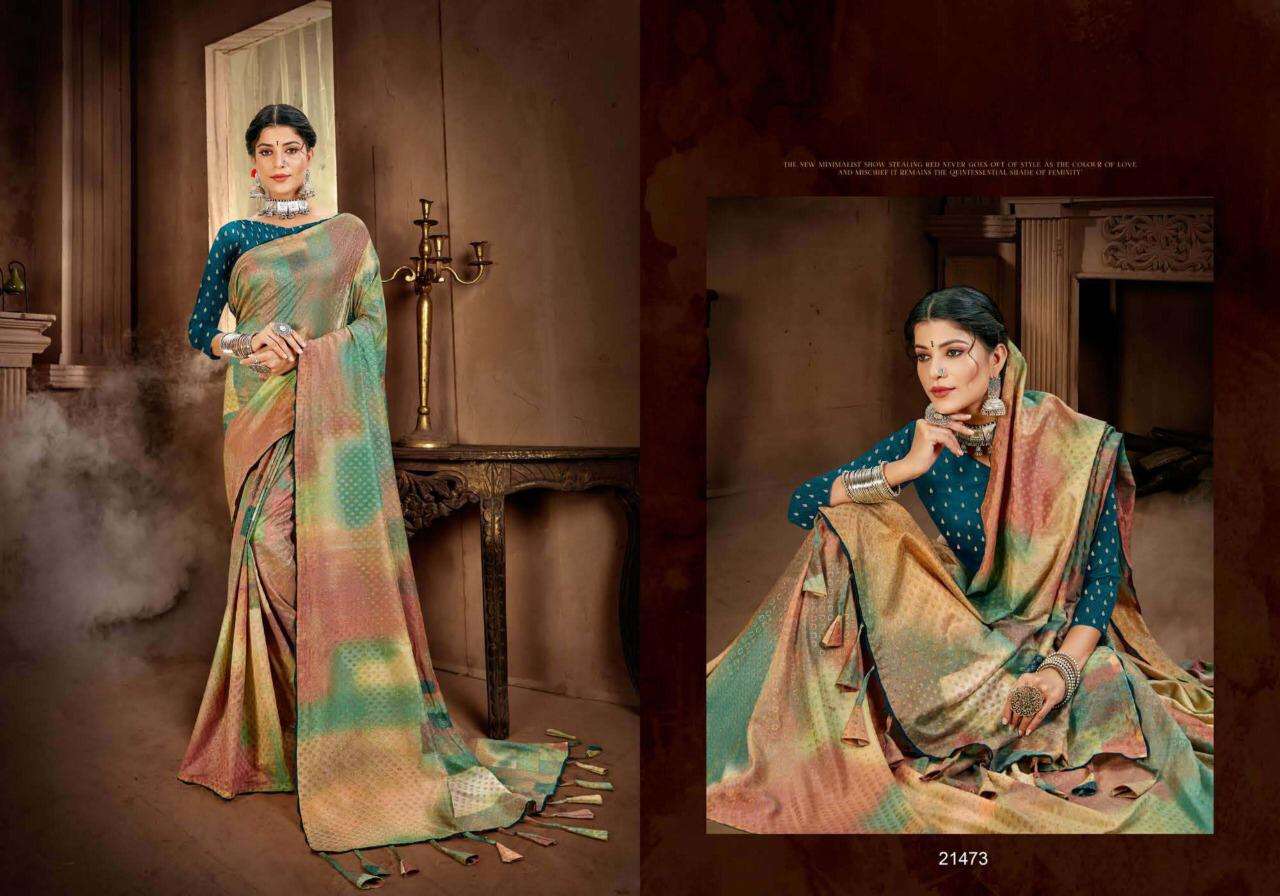 BANSURI BY 5D DESIGNER 21471 TO 21478 SERIES INDIAN TRADITIONAL WEAR COLLECTION BEAUTIFUL STYLISH FANCY COLORFUL PARTY WEAR & OCCASIONAL WEAR SILK SAREES AT WHOLESALE PRICE