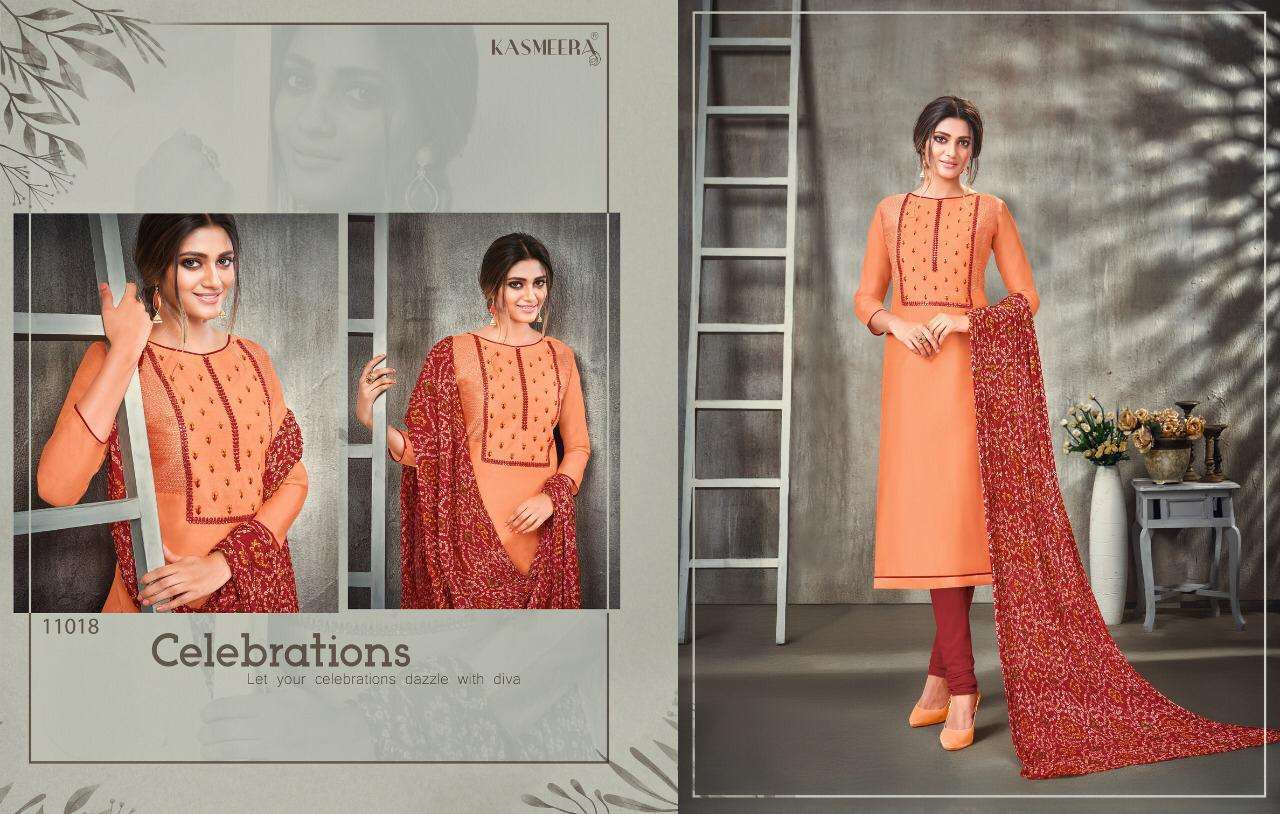 KESRI BY KASMEERA 11007 TO 11018 SERIES BEAUTIFUL SUITS STYLISH COLORFUL FANCY CASUAL WEAR & ETHNIC WEAR MODAL SILK PRINTED DRESSES AT WHOLESALE PRICE